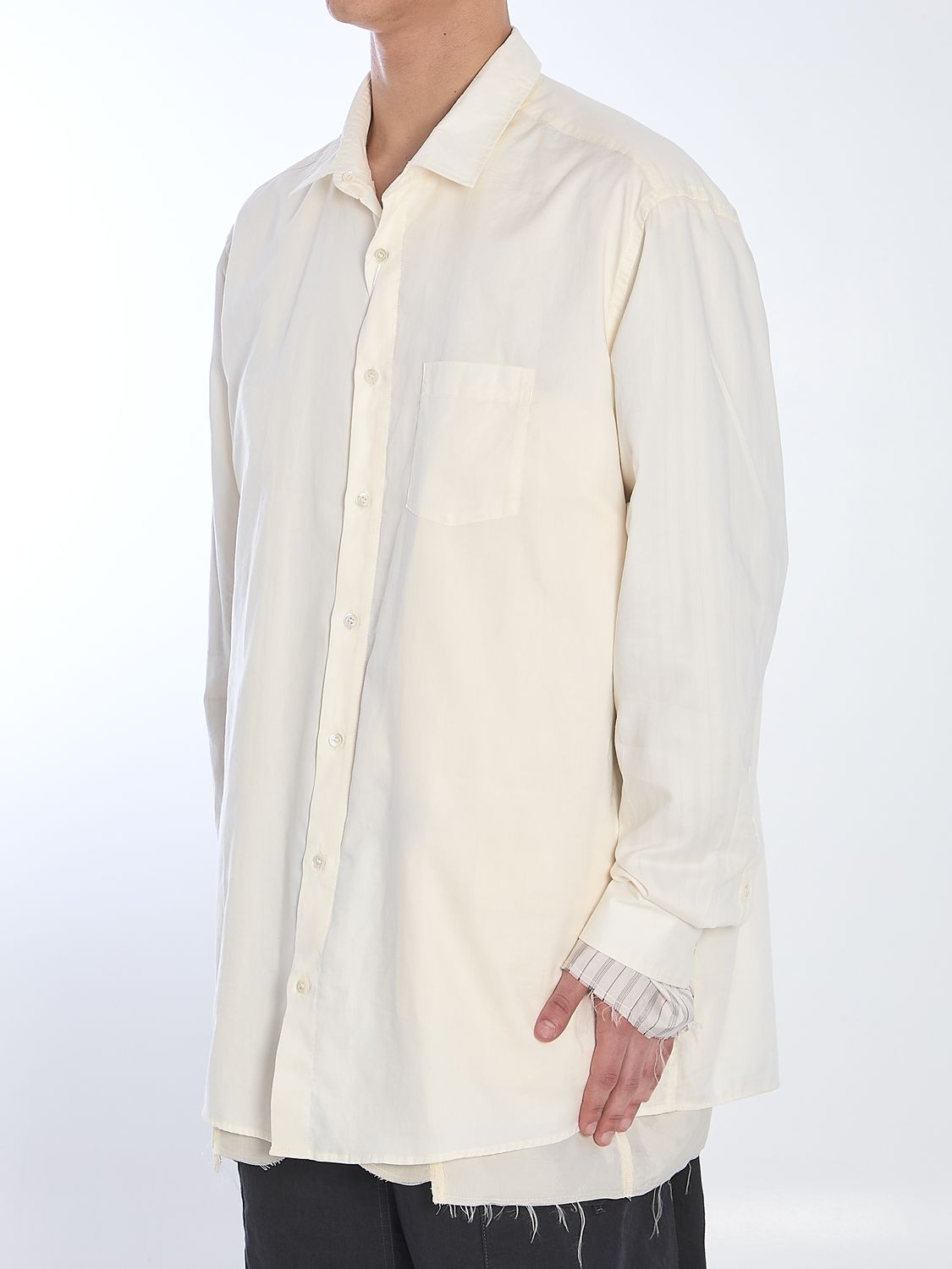 MAISON MARGIELA Reversible Wide Shirt Jacket for Men
