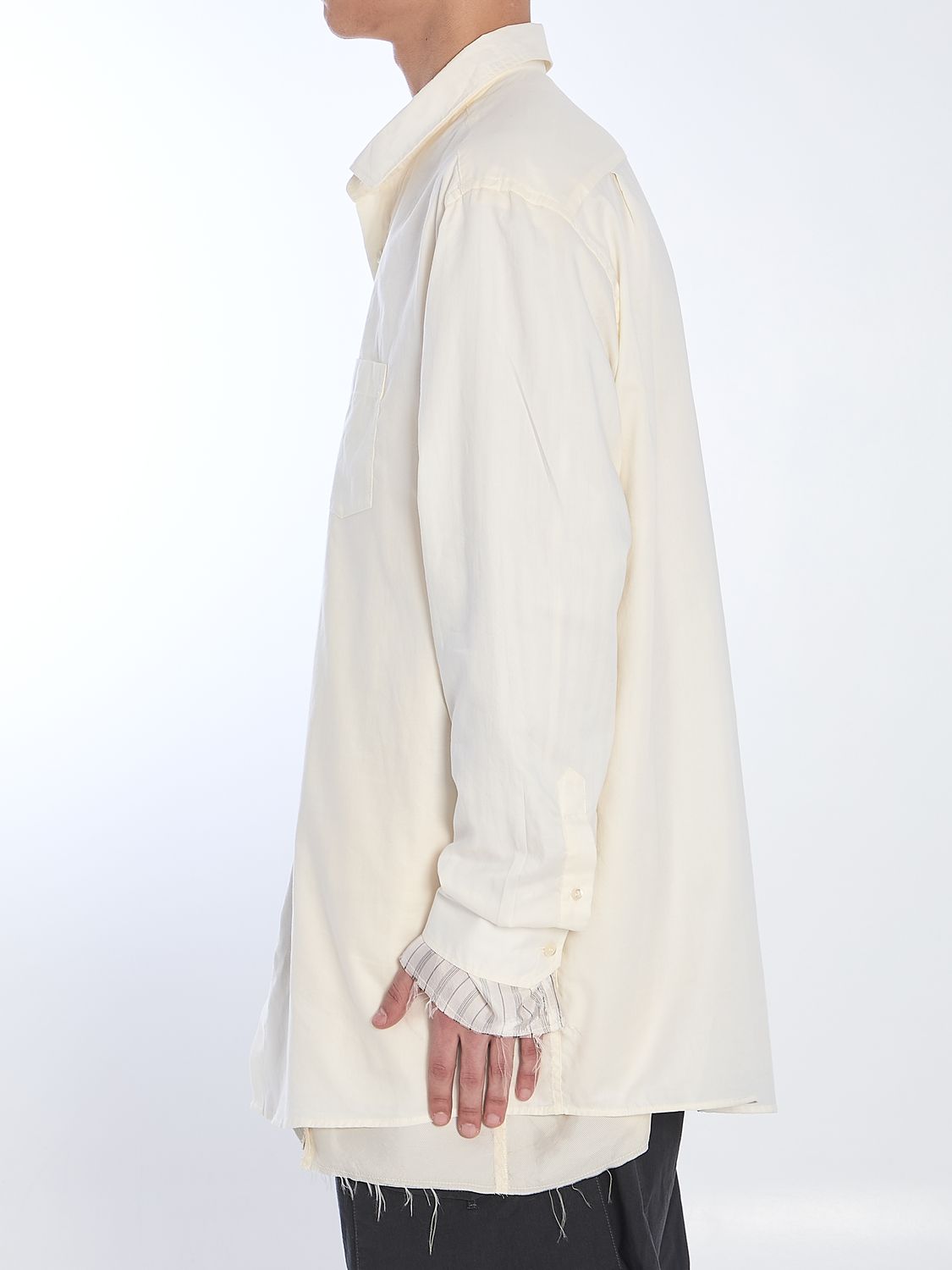 MAISON MARGIELA Reversible Wide Shirt Jacket for Men