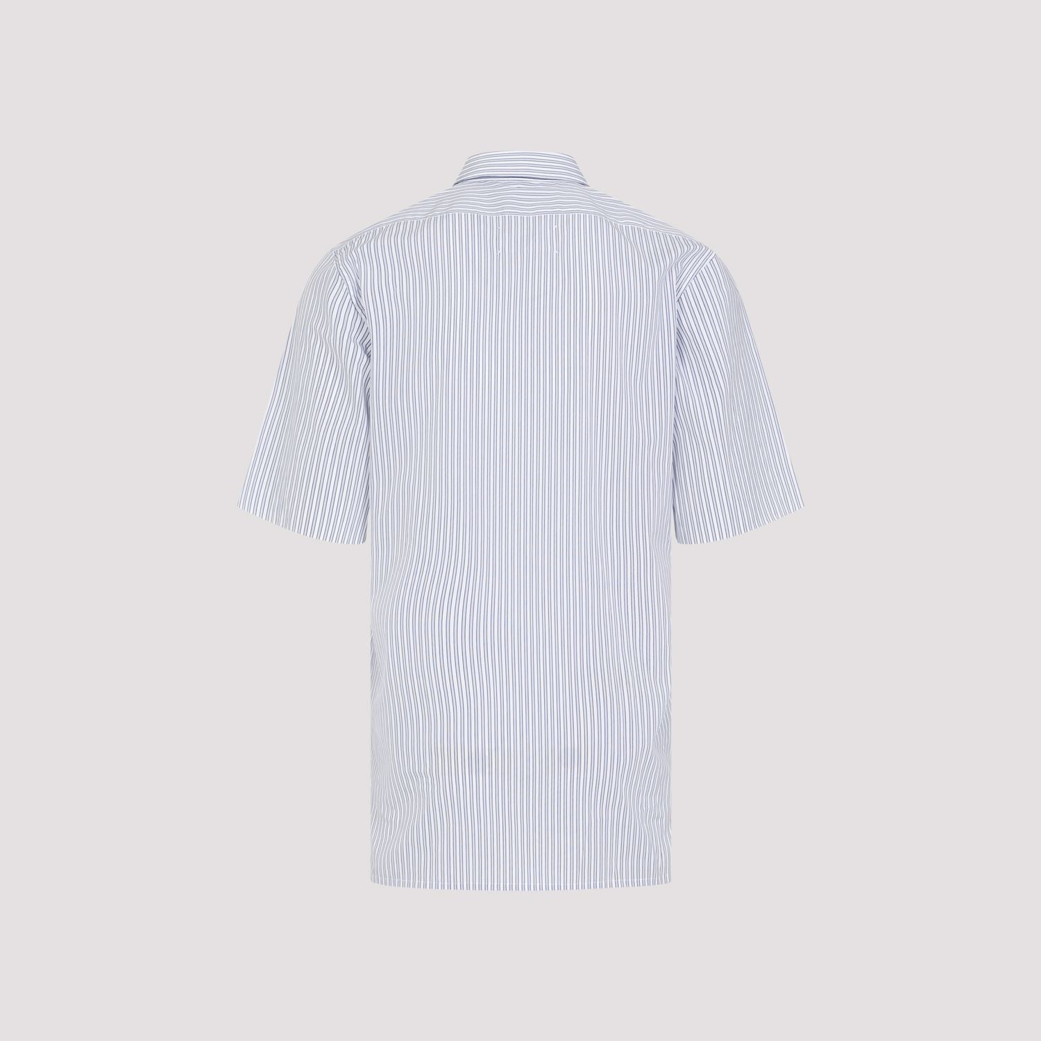 MAISON MARGIELA Men's SS24 Cotton Short Sleeve Shirt