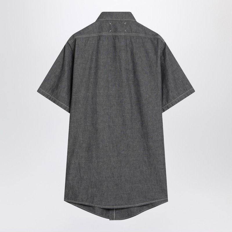 MAISON MARGIELA Short Sleeve Cotton Shirt