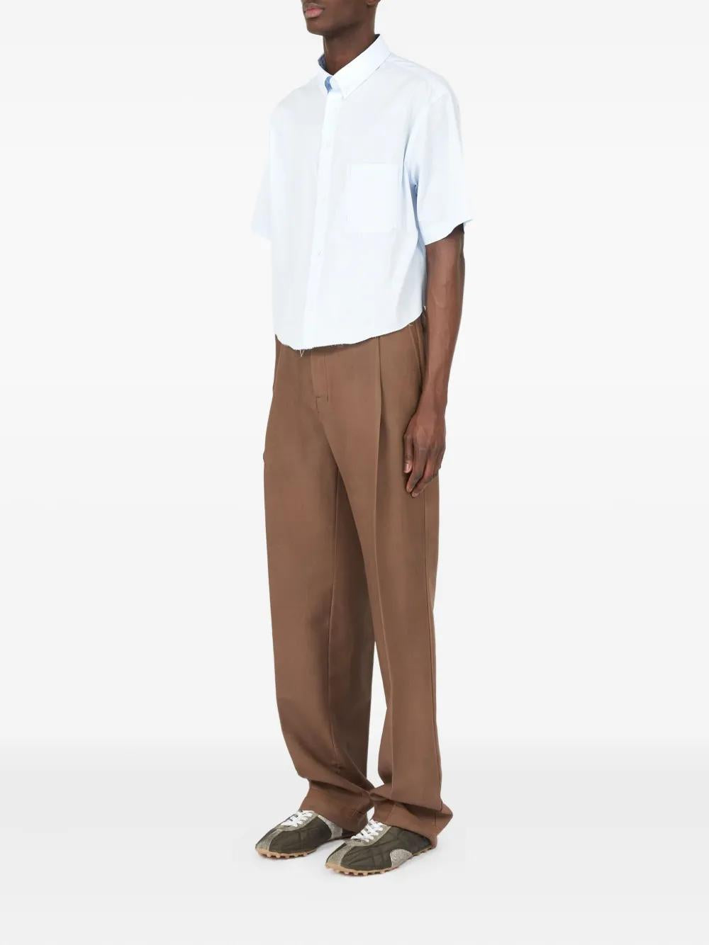 MAISON MARGIELA Classic Cotton Shirt for Men - FW25