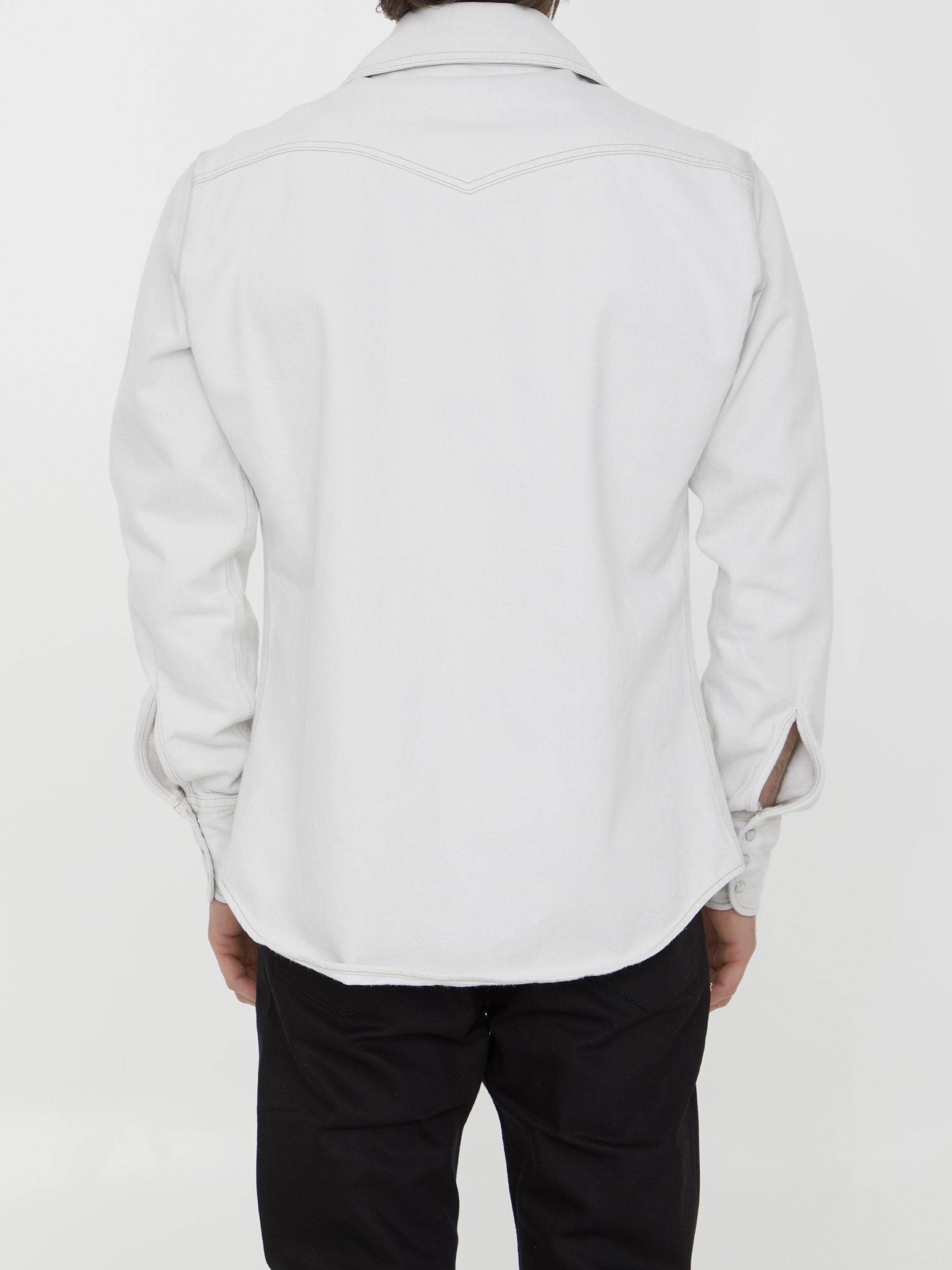 MAISON MARGIELA Ice Denim Shirt for Men - SS23 Collection