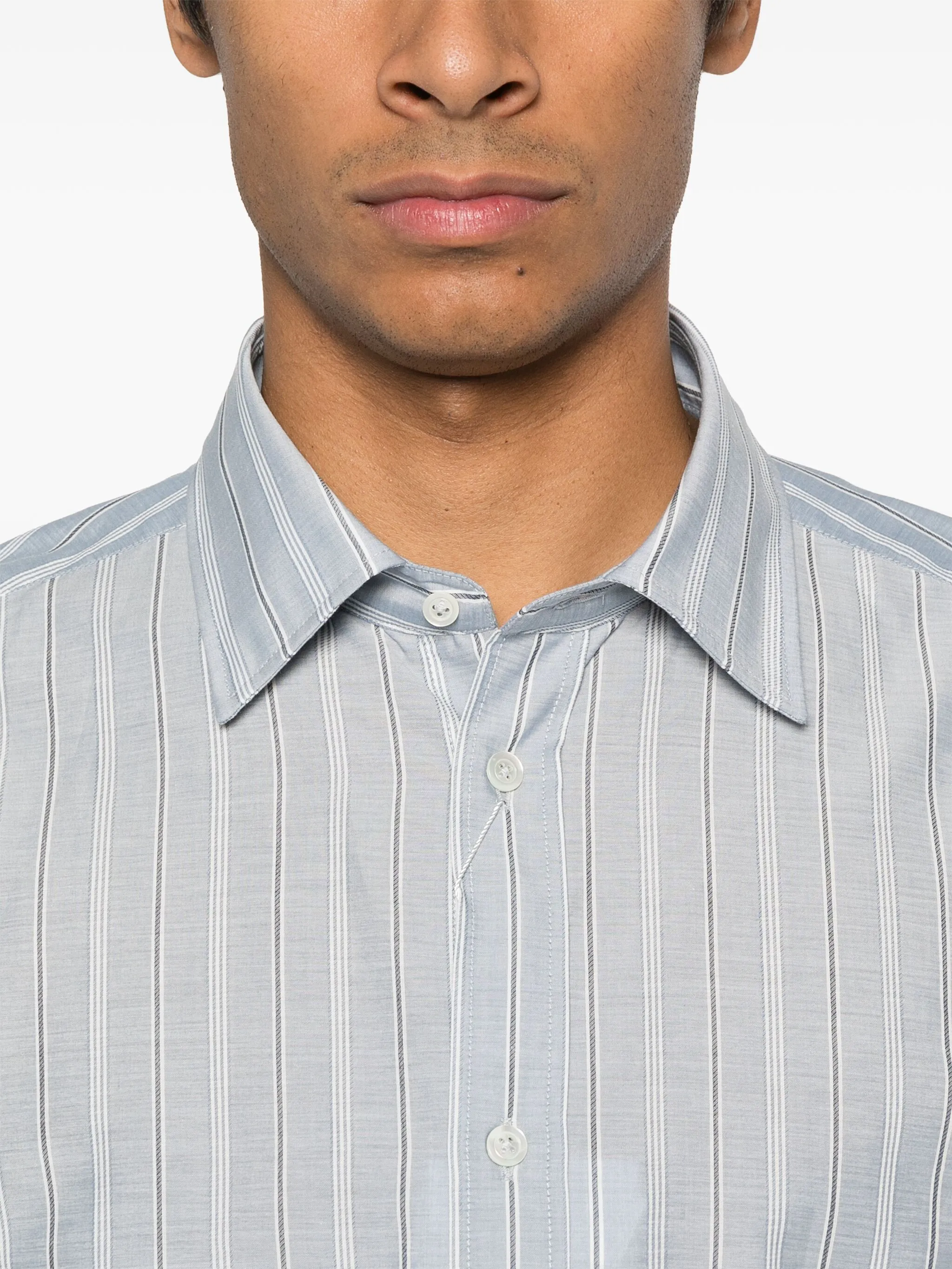 MAISON MARGIELA Striped Shirt Size 39 for Men