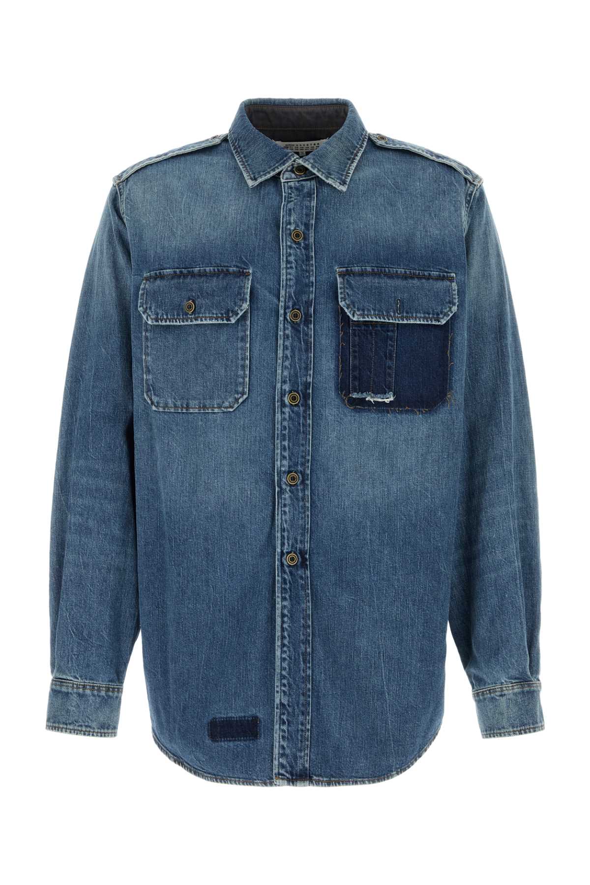 MAISON MARGIELA Long-Sleeved Denim Shirt for Men