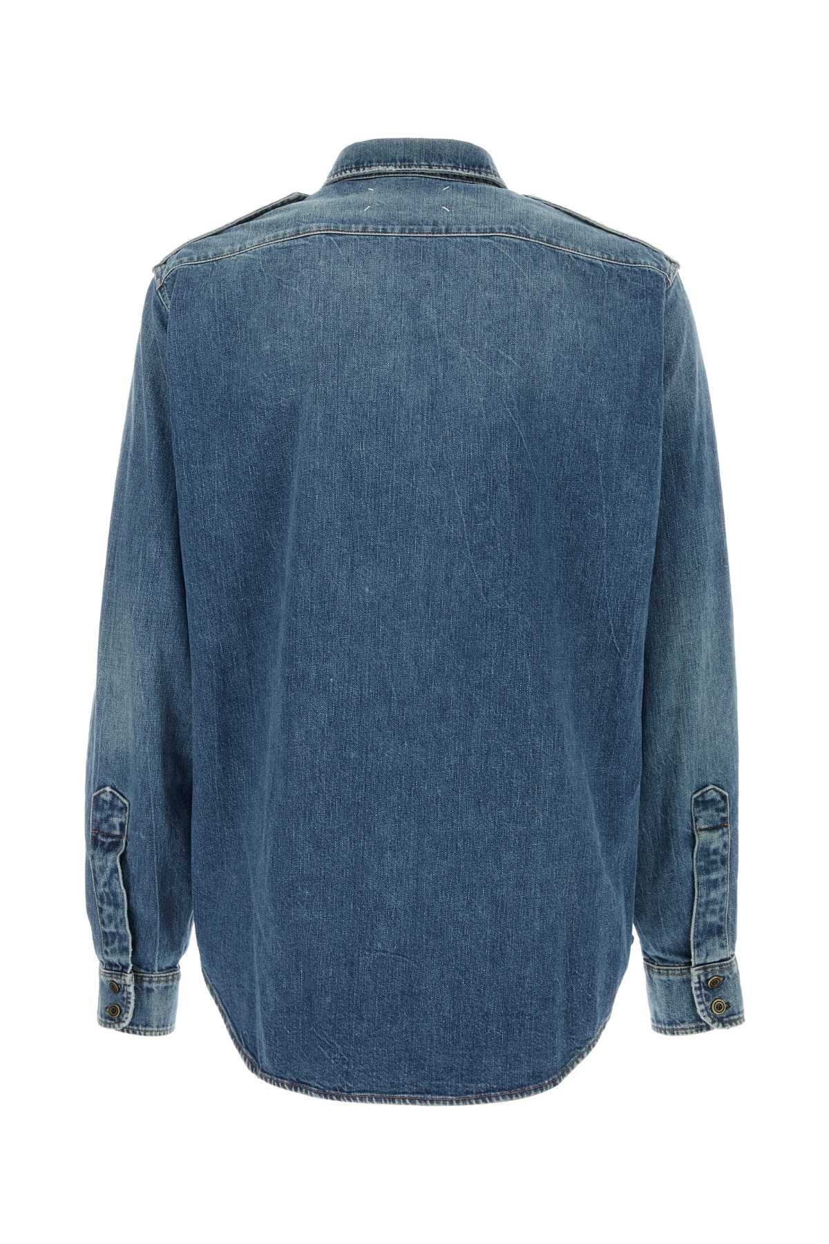 MAISON MARGIELA Long-Sleeved Denim Shirt for Men