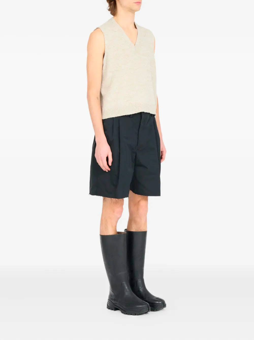 MAISON MARGIELA Men's V-Neck Knit Vest