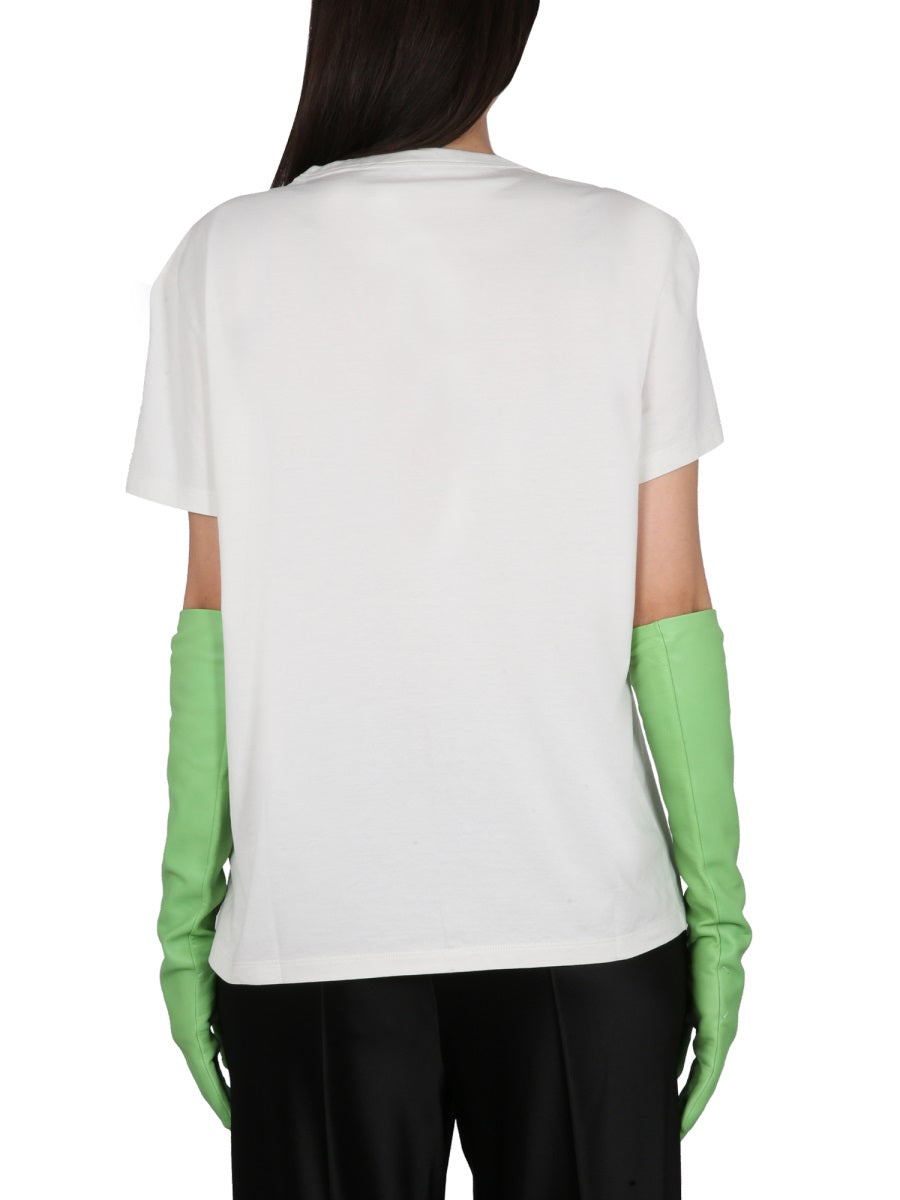 MAISON MARGIELA Embroidered Logo T-Shirt for Women
