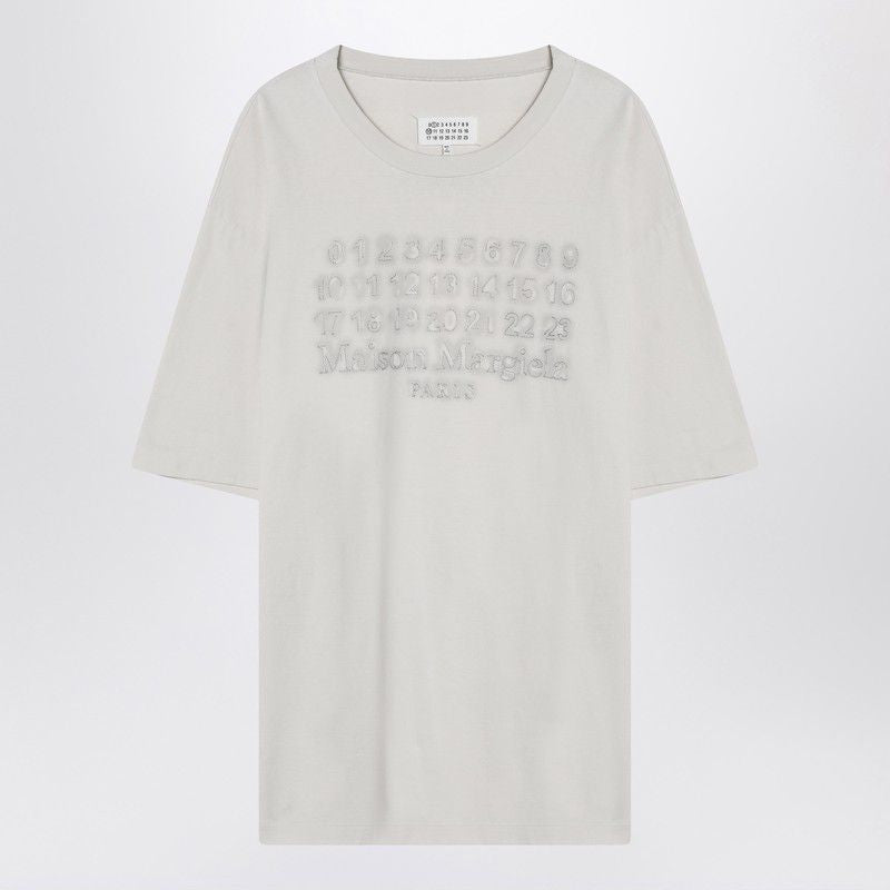 MAISON MARGIELA Embroidered Logo T-Shirt - Size L