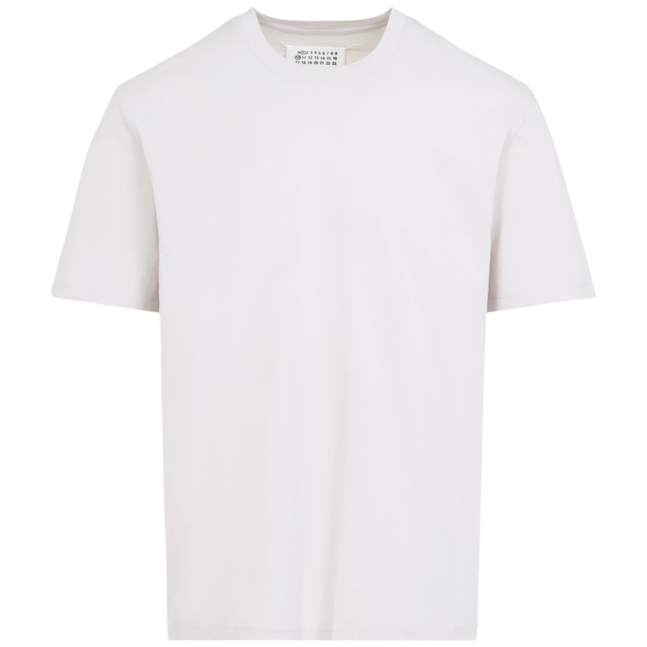 MAISON MARGIELA Cotton T-Shirts and Polos for Men - Shades of Ecru