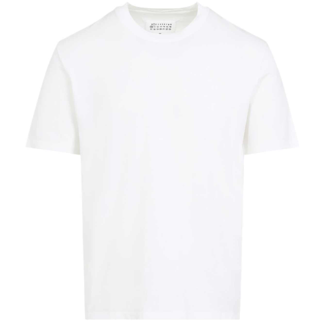 MAISON MARGIELA Cotton T-Shirts and Polos for Men - Shades of Ecru