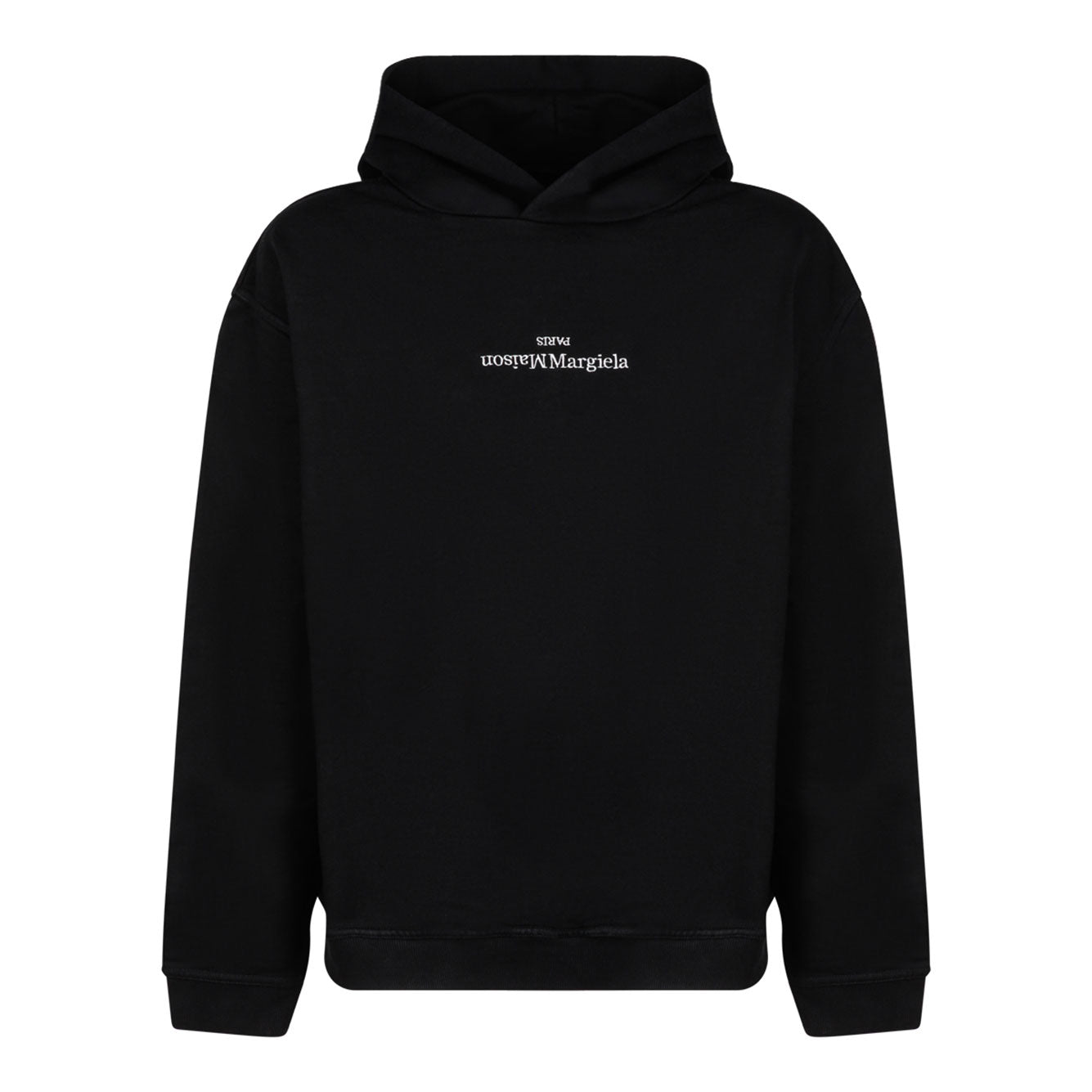 MAISON MARGIELA Reversed Logo Cotton Hoodie for Men - FW25