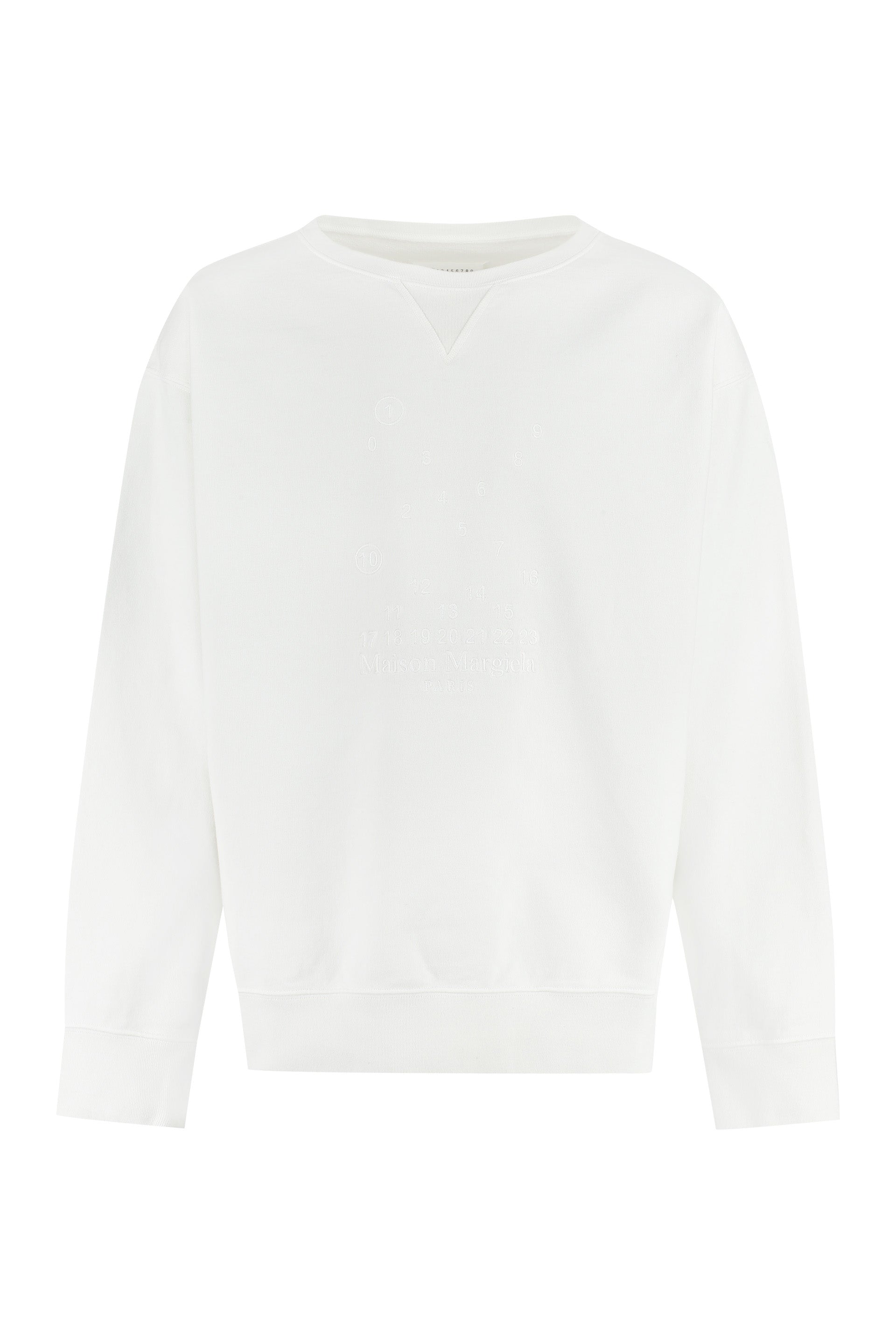MAISON MARGIELA Cotton Crew-Neck Sweatshirt for Men - SS23 Collection