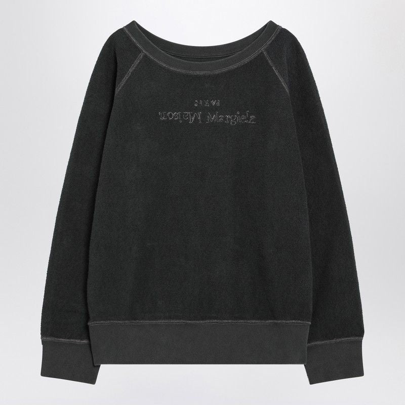 MAISON MARGIELA Faded Cotton Sweatshirt with Logo - SS25