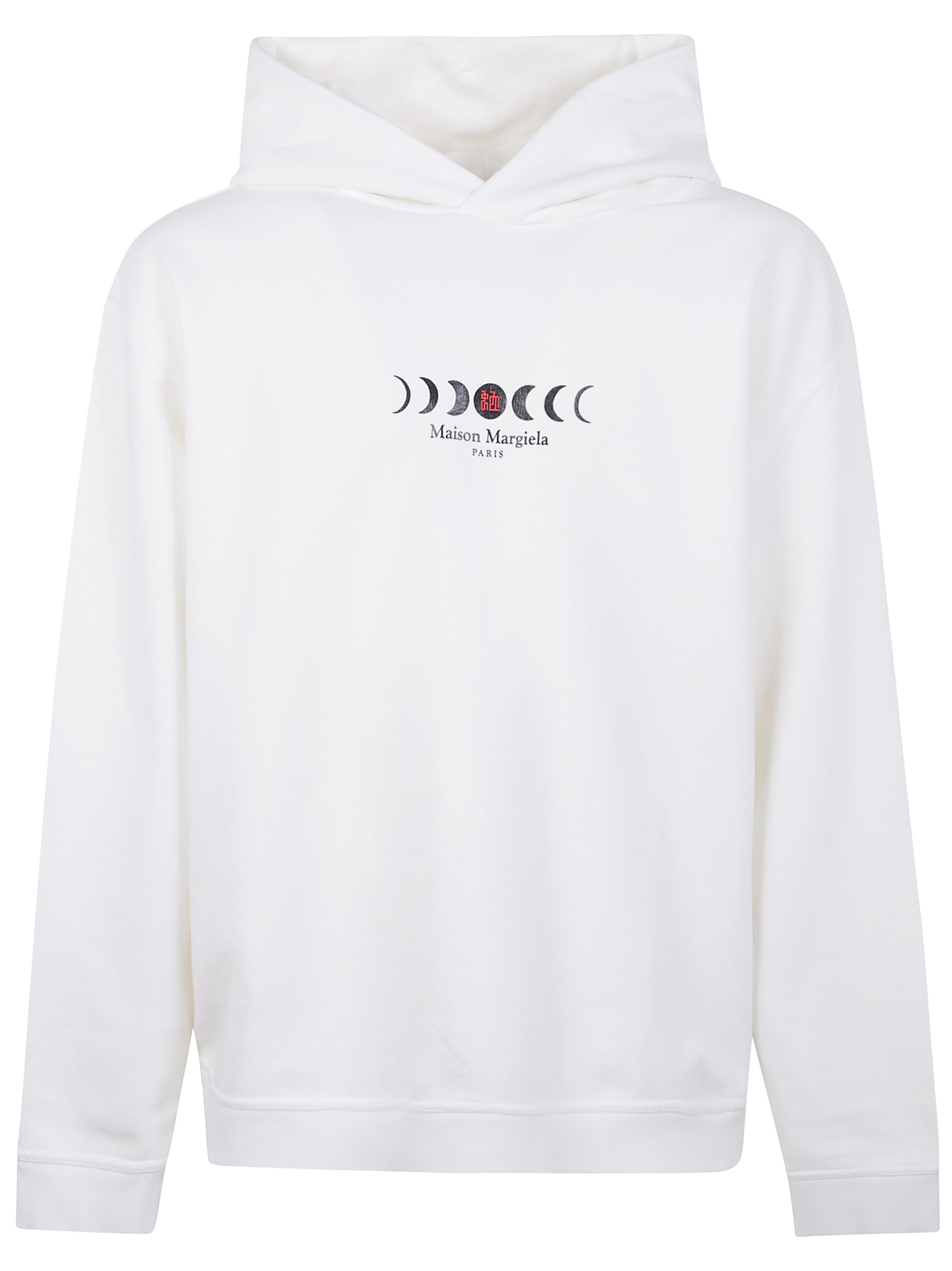 MAISON MARGIELA Logo Print Hoodie for Men - SS25 Collection