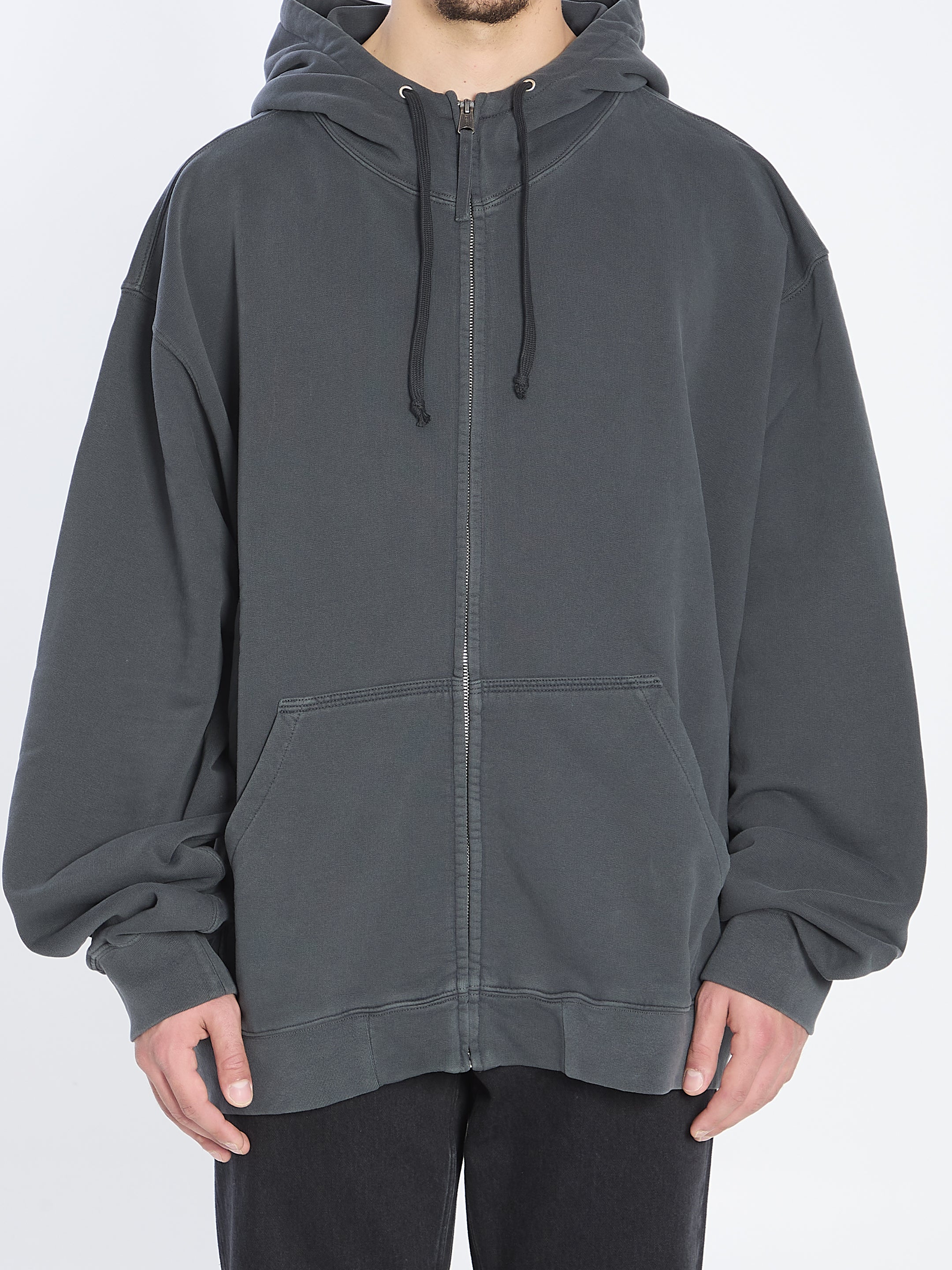 MAISON MARGIELA Men's Oversized Hoodie with Numeric Logo