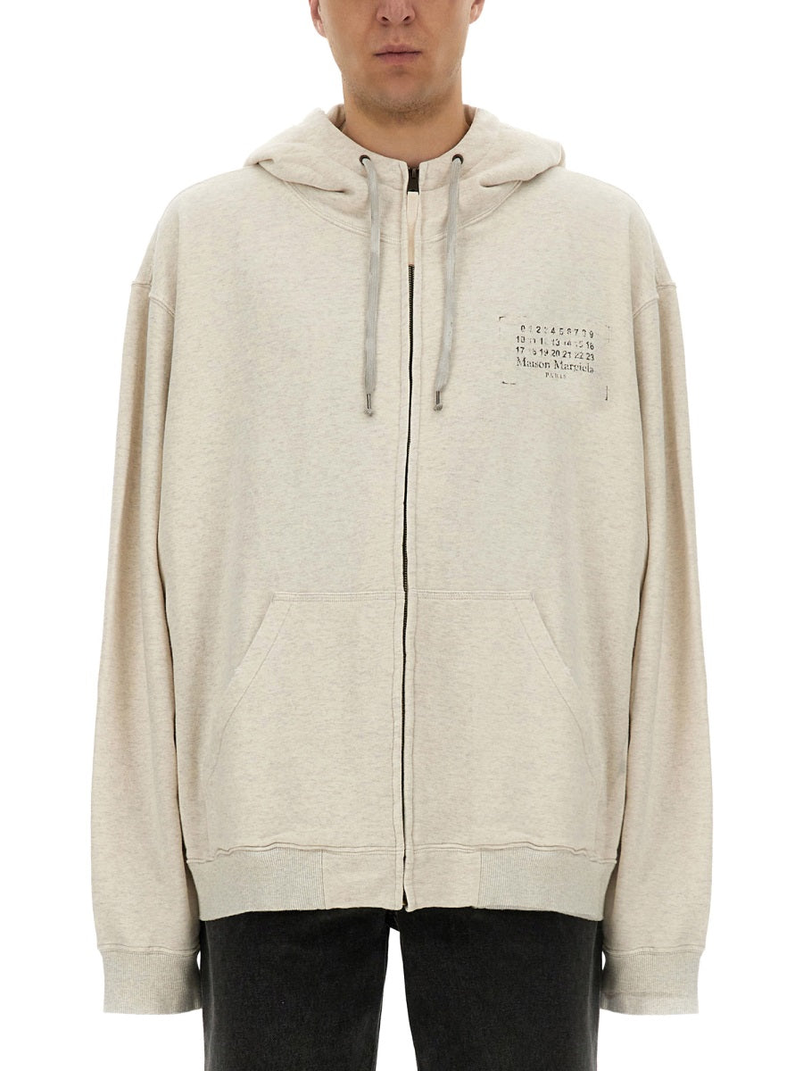 MAISON MARGIELA Luxurious Cotton Sweatshirt for Men - SS25 Collection