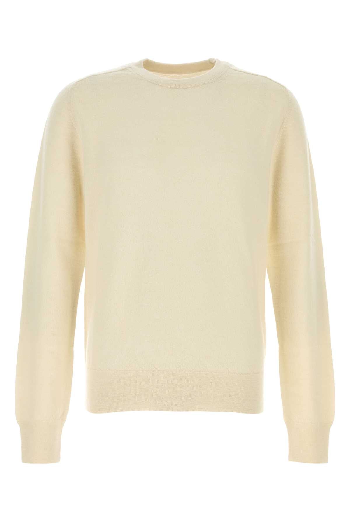 MAISON MARGIELA Crewneck Wool Sweater for Men - SS25 Collection