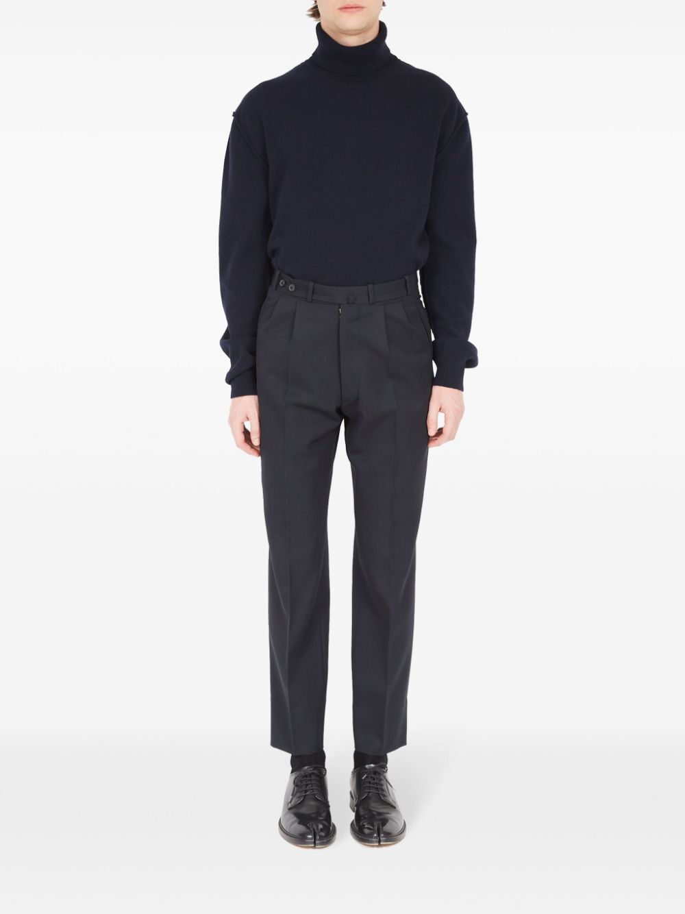MAISON MARGIELA Stylish Wool Trousers for Men - FW24