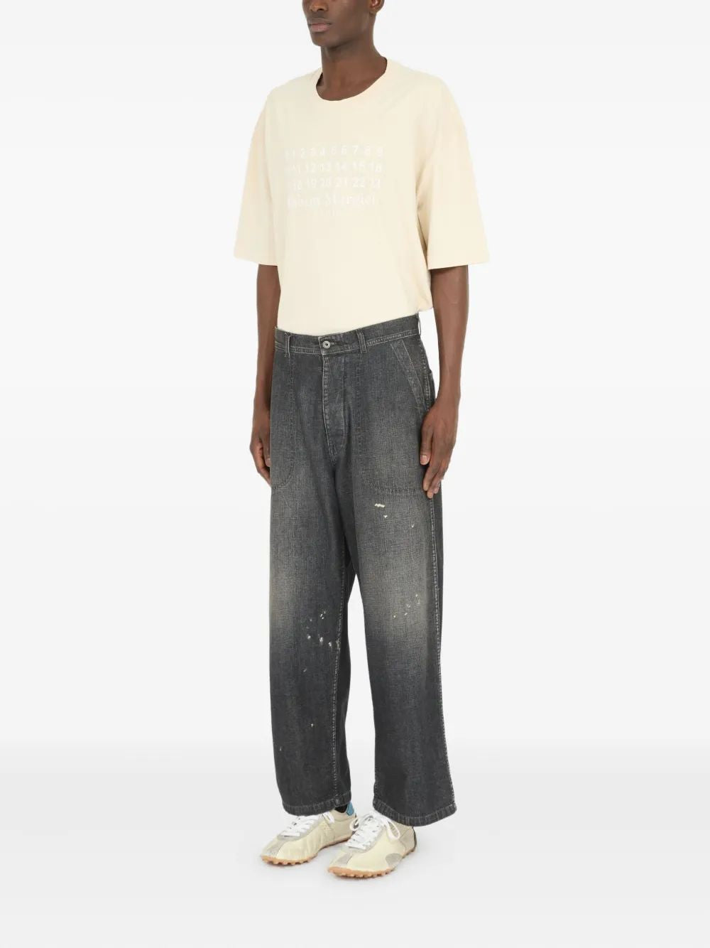 MAISON MARGIELA Wide Leg Jeans
