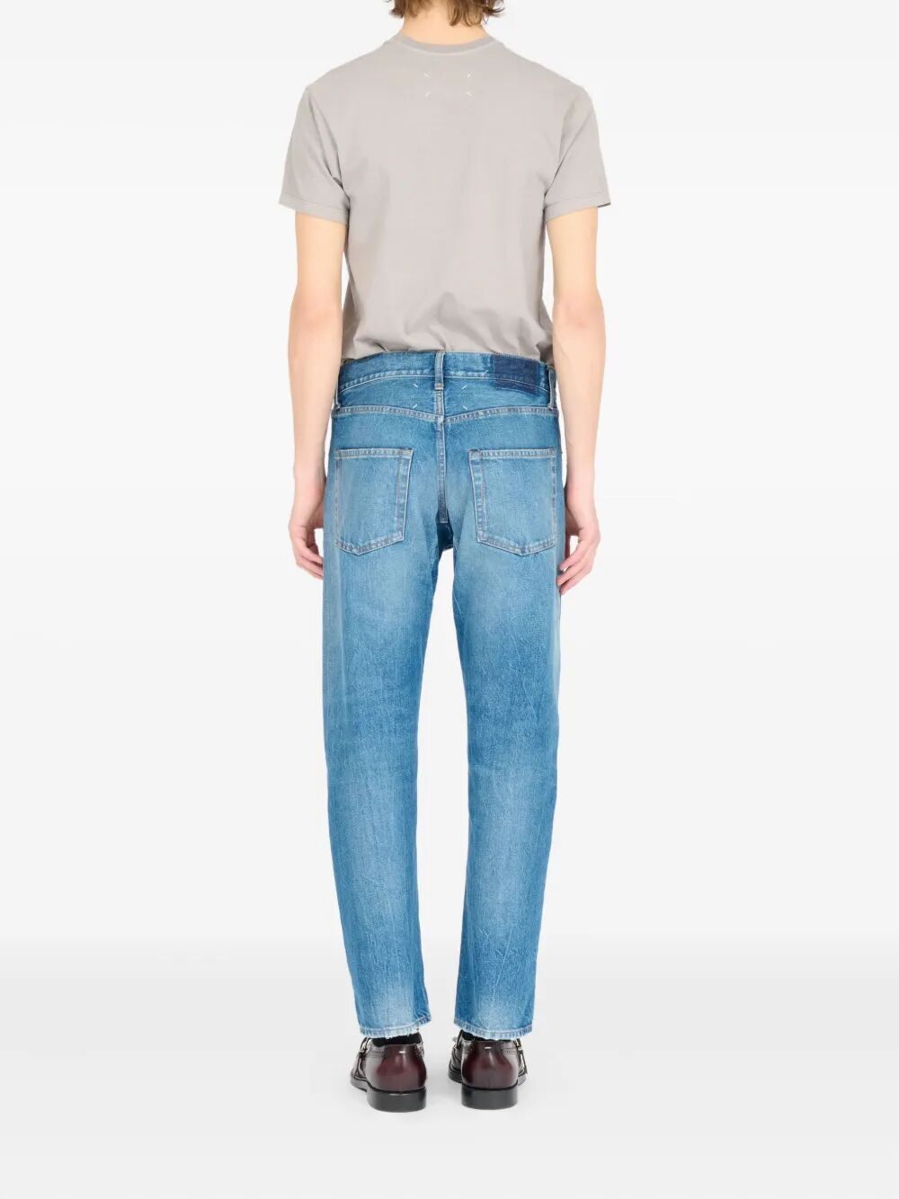 MAISON MARGIELA Straight Fit Jeans with Patch - Size 32