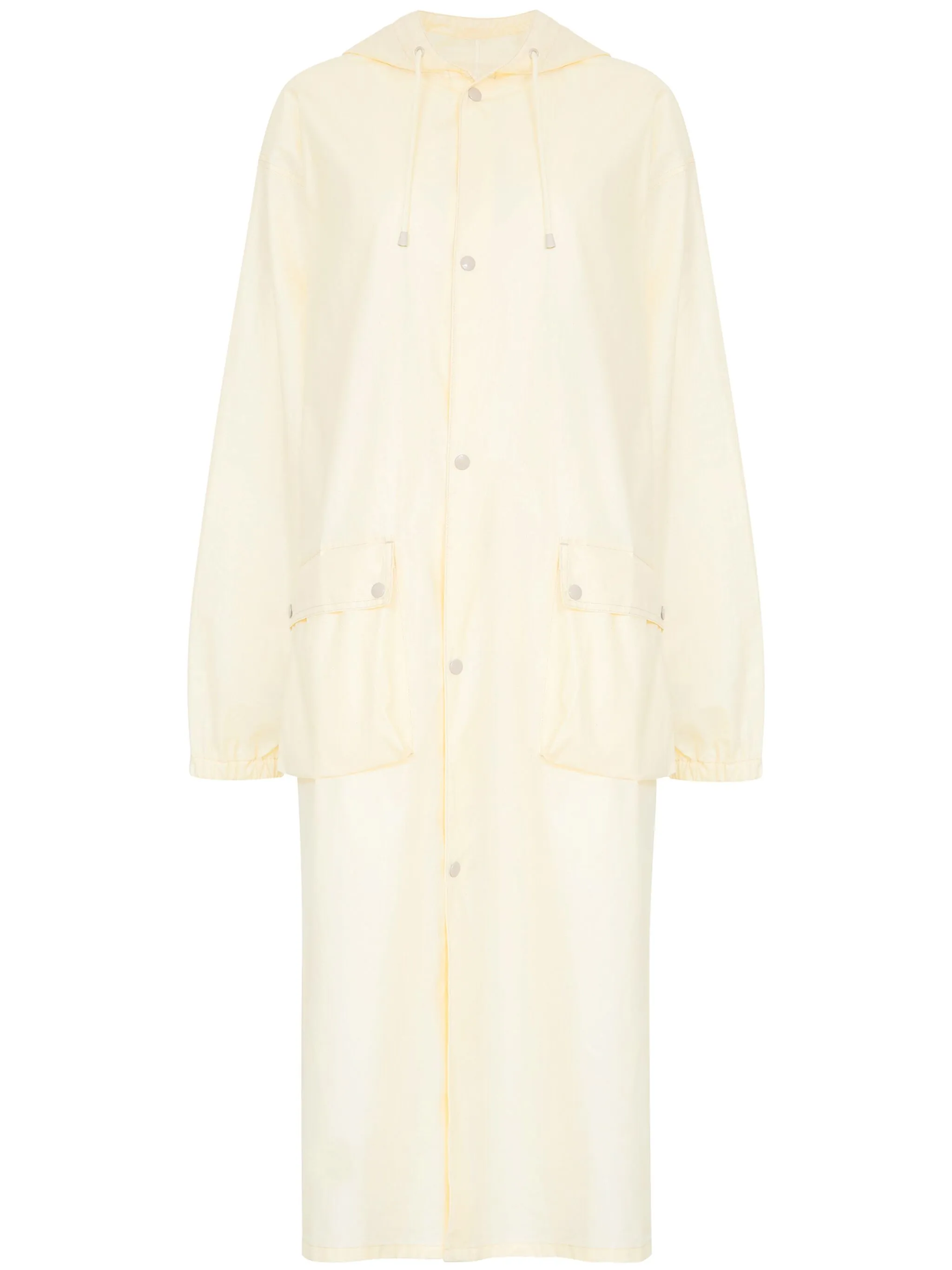 MAISON MARGIELA Oversized Cotton Caban Jacket - Size 38