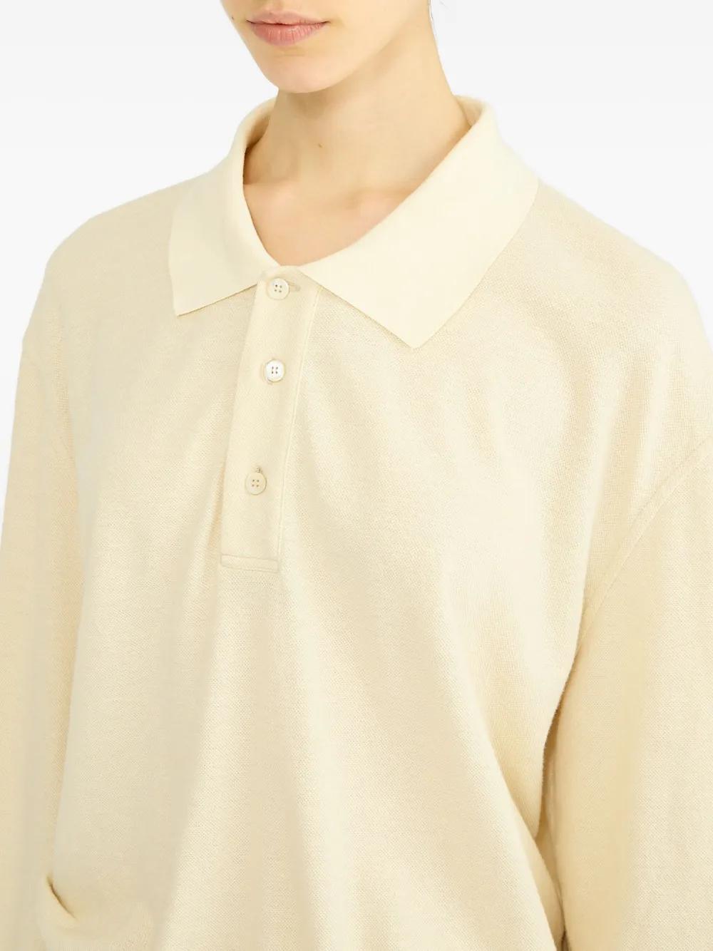 MAISON MARGIELA Polished Midi Dress with Gathered Waist