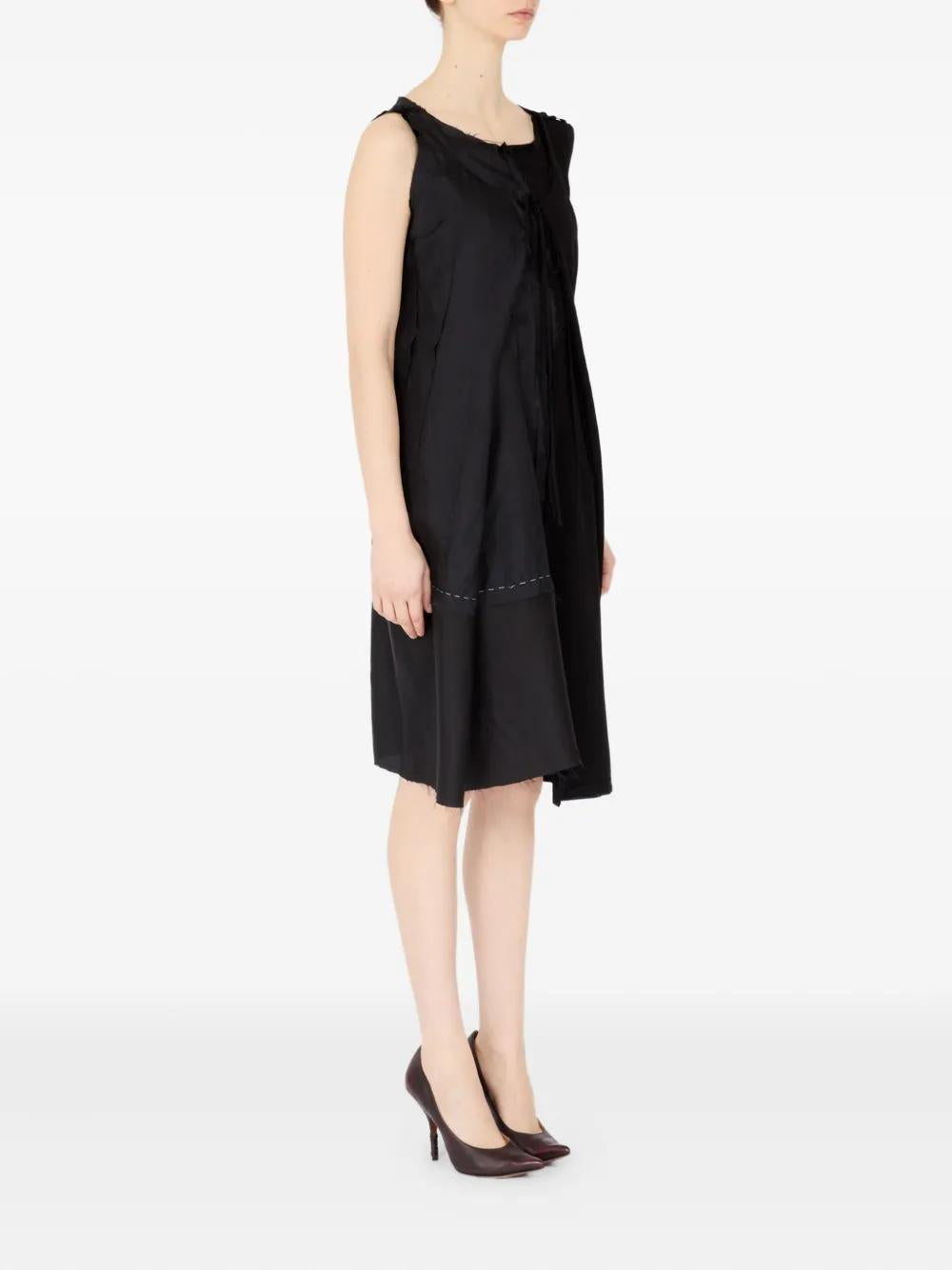 MAISON MARGIELA MIDI DRESS WITH ASYMMETRIC DESIGN