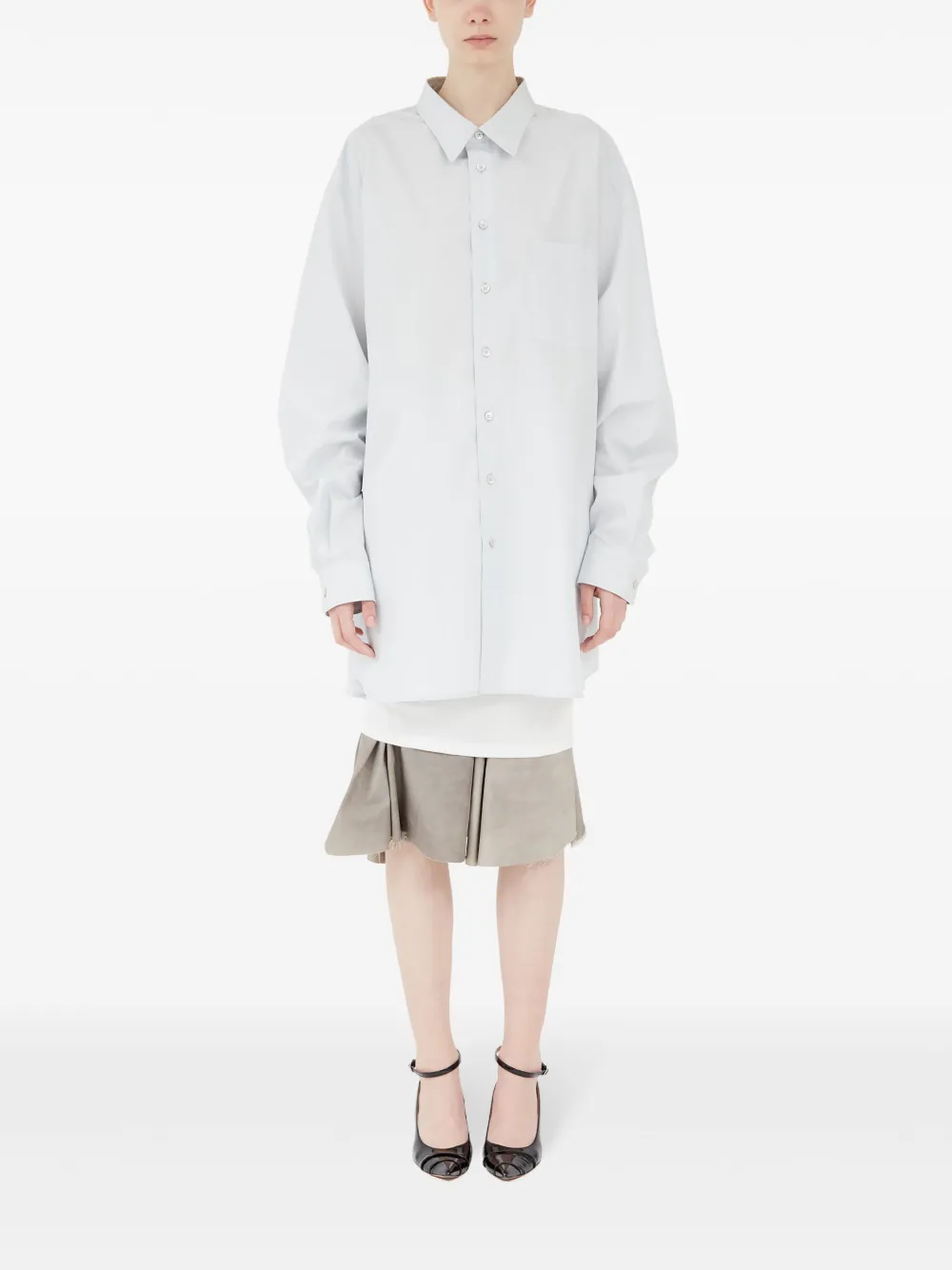 MAISON MARGIELA Oversized Women's Shirt Size 40