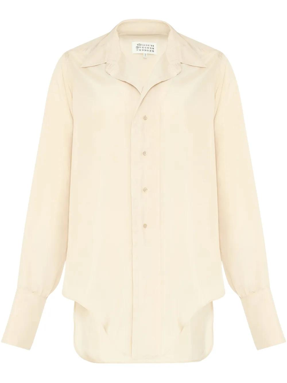 MAISON MARGIELA Dropped Hem Shirt - Size 40