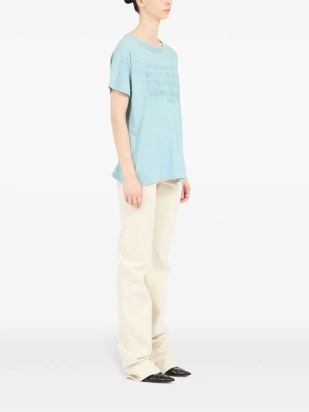 MAISON MARGIELA Cotton T-Shirt for Women - SS25 Collection