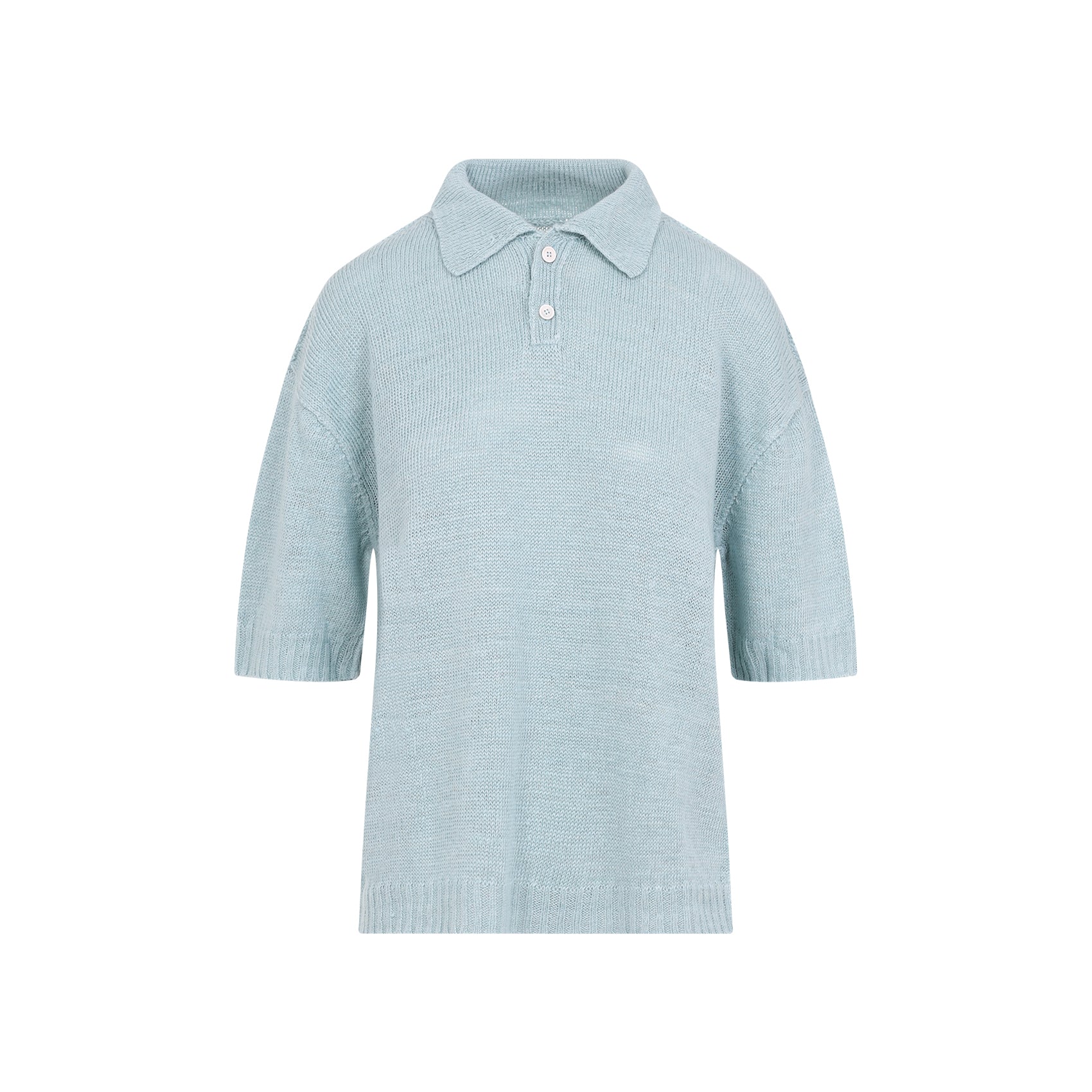 MAISON MARGIELA Women's Polo Shirt in True Hemp