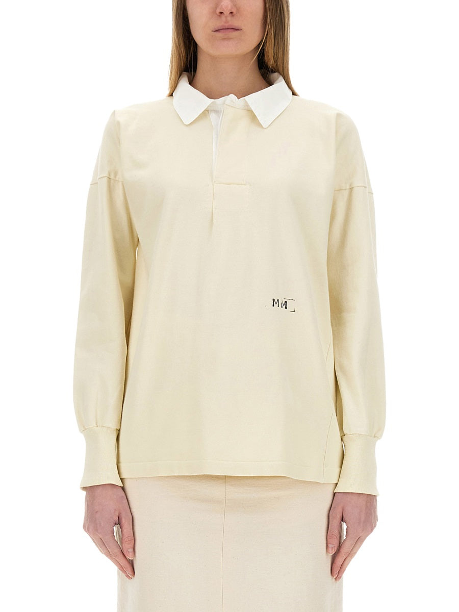MAISON MARGIELA Regular Fit Polo Shirt for Women