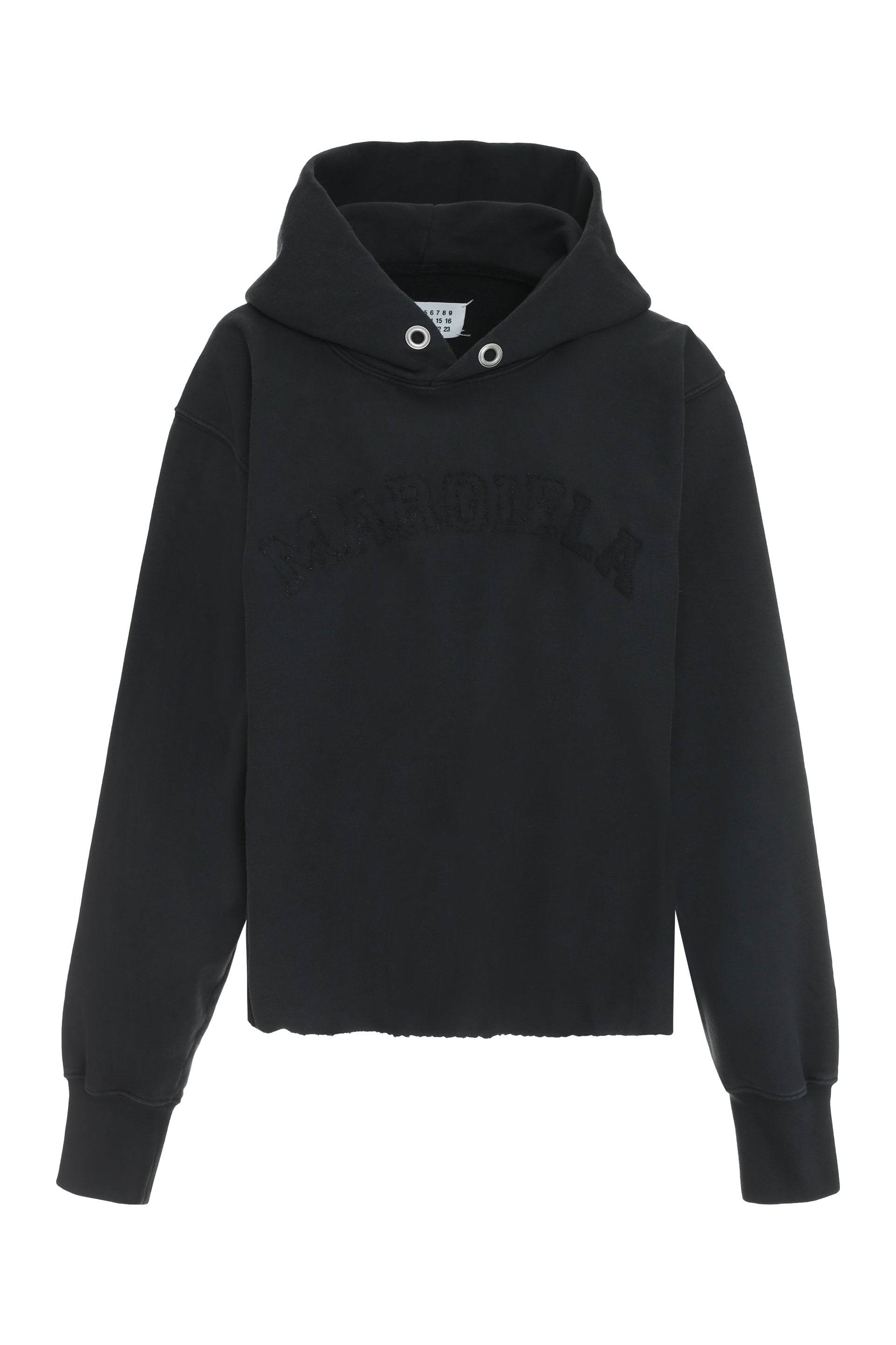 MAISON MARGIELA Logo Cotton Hoodie for Women - SS23