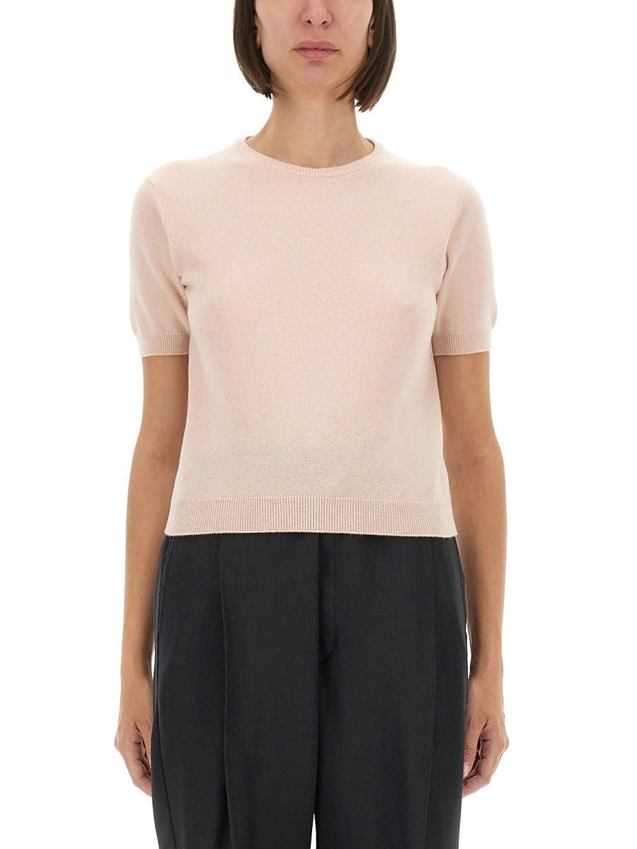 MAISON MARGIELA Virgin Wool Mini T-Shirt for Women