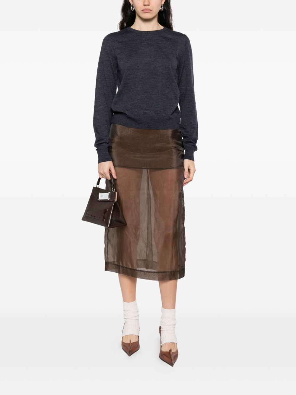 MAISON MARGIELA Wool Crewneck Sweater for Women