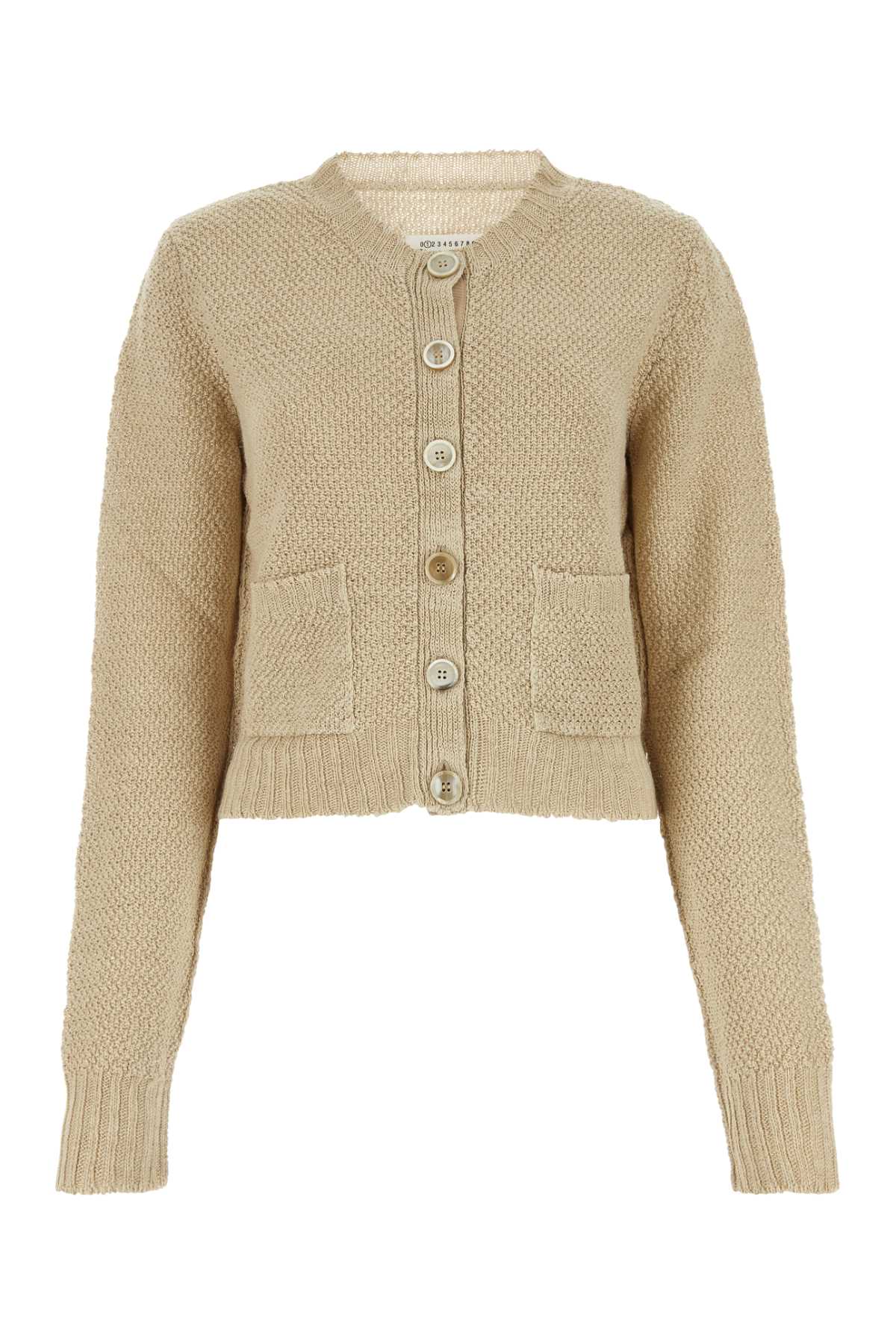 MAISON MARGIELA Hemp Knit Cardigan for Women