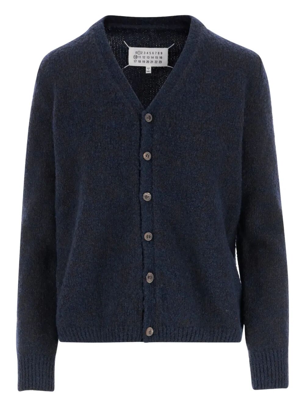 MAISON MARGIELA Button-Front Stitched Cardigan