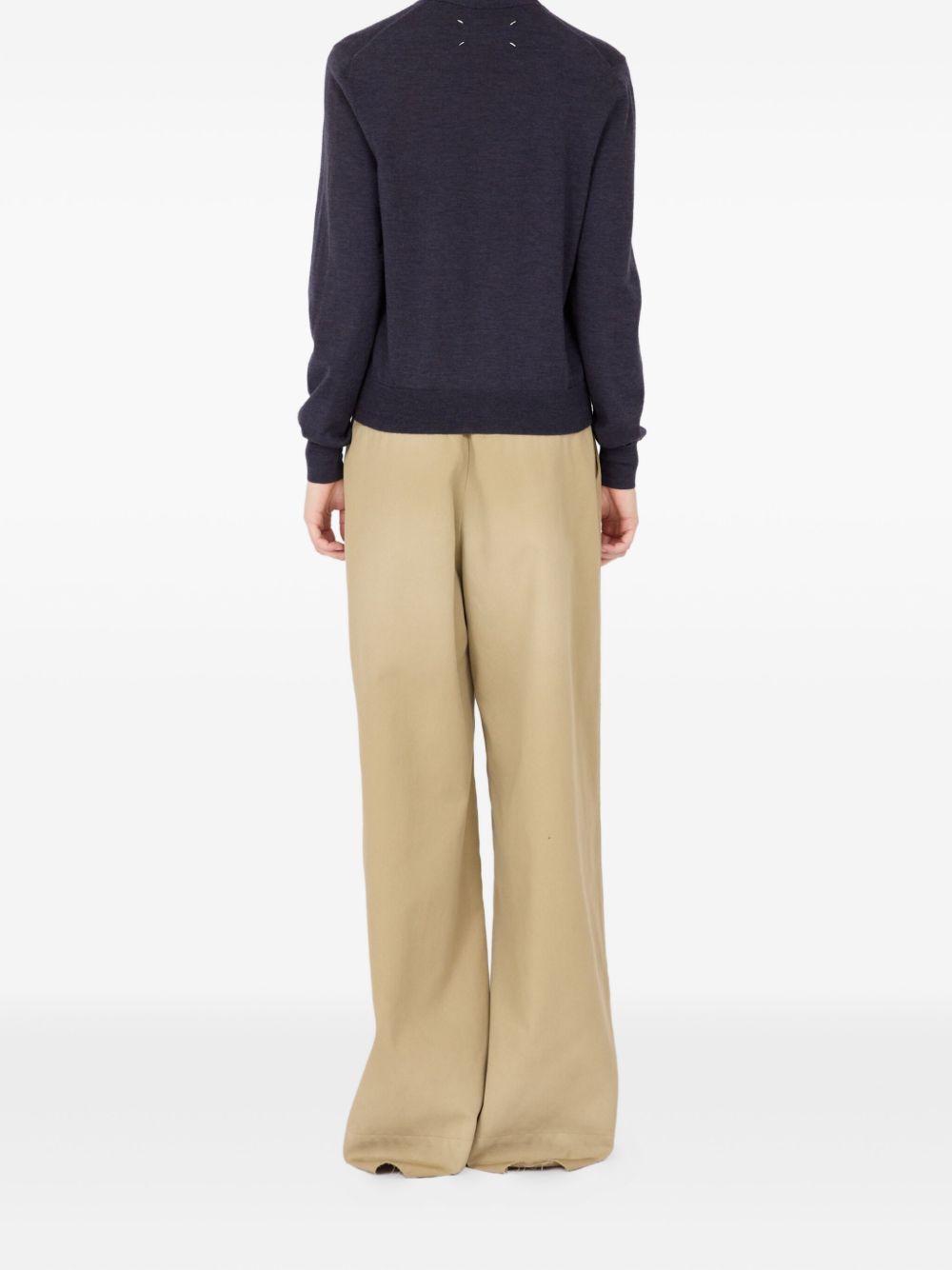 MAISON MARGIELA Wool V-Necked Cardigan