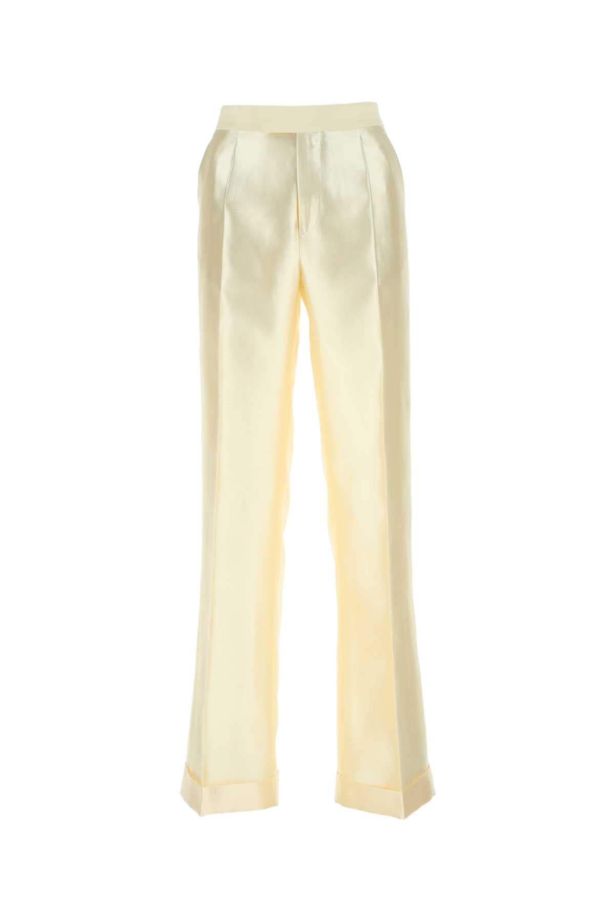 MAISON MARGIELA Viscose Blend Wide-Leg Pants