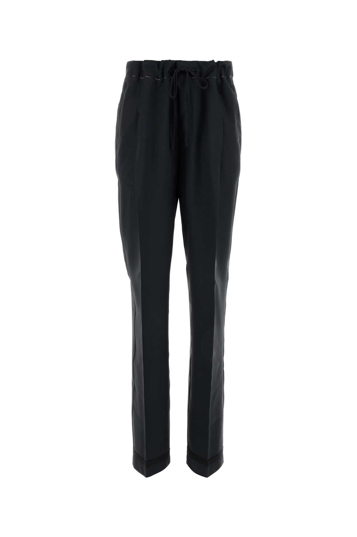 MAISON MARGIELA Mohair Blend Pants for Women - SS25 Collection