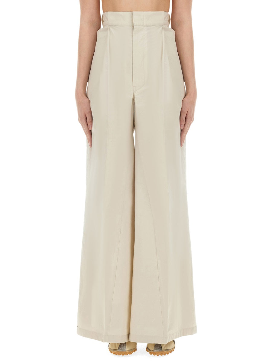 MAISON MARGIELA Cotton Trousers for Women - SS25 Collection