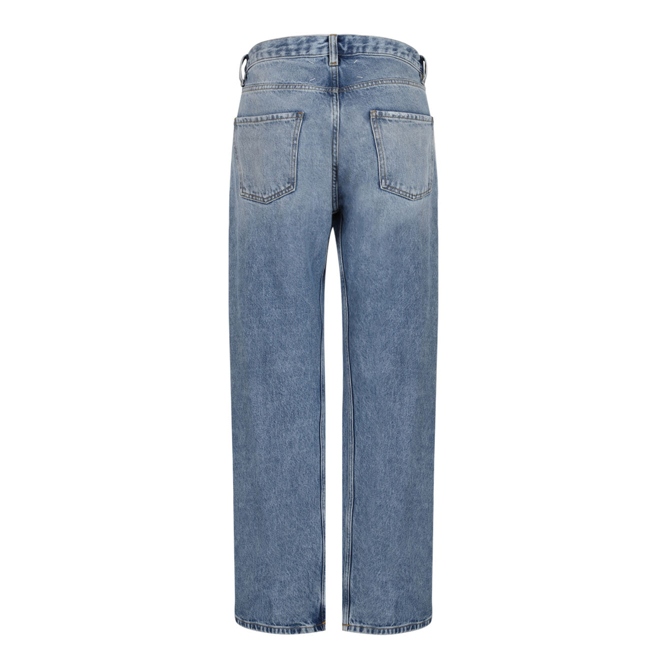MAISON MARGIELA 5-Pocket Straight-Leg Jeans with Contrasting Inserts