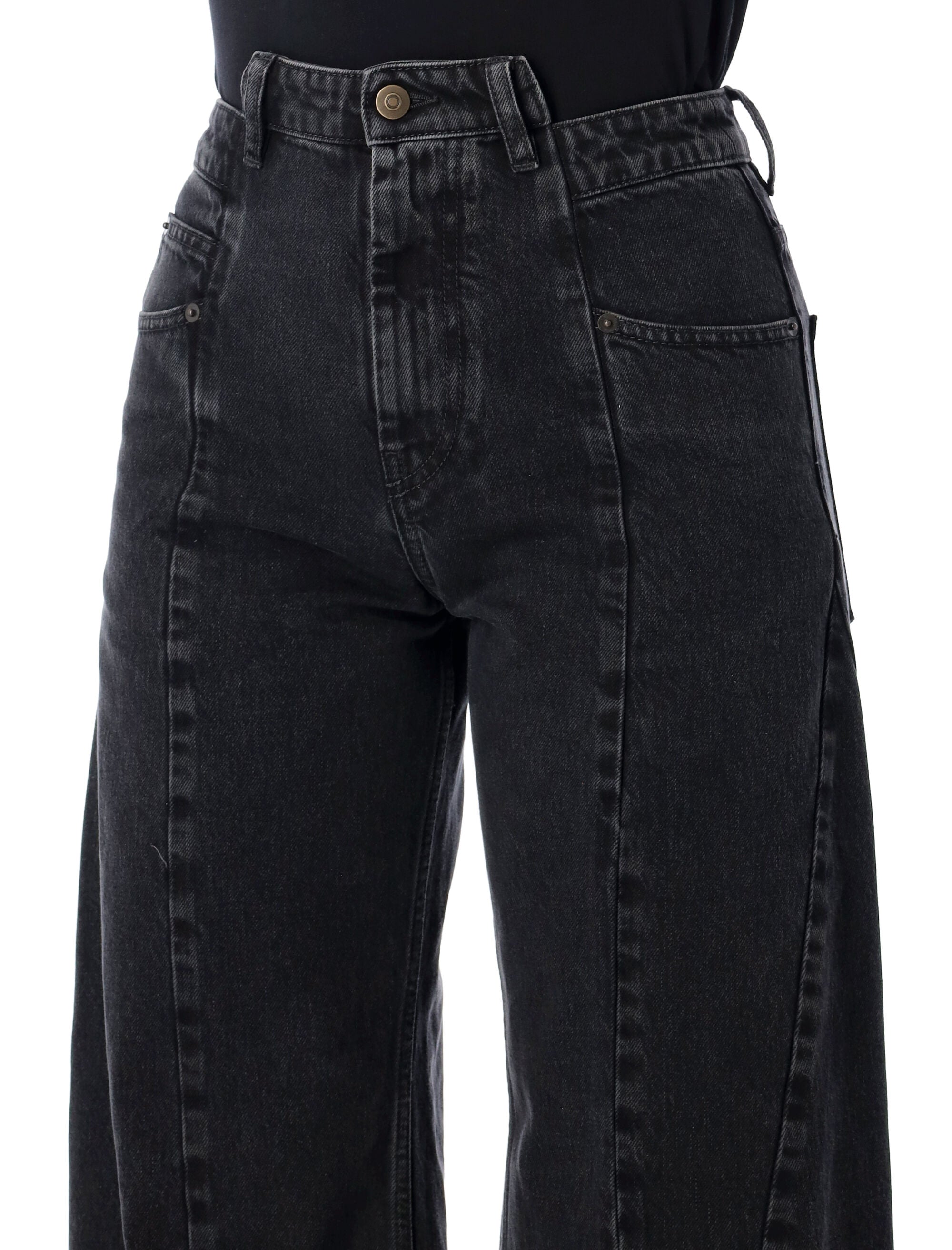 MAISON MARGIELA Women's Pocketed Pants - Medium Fit