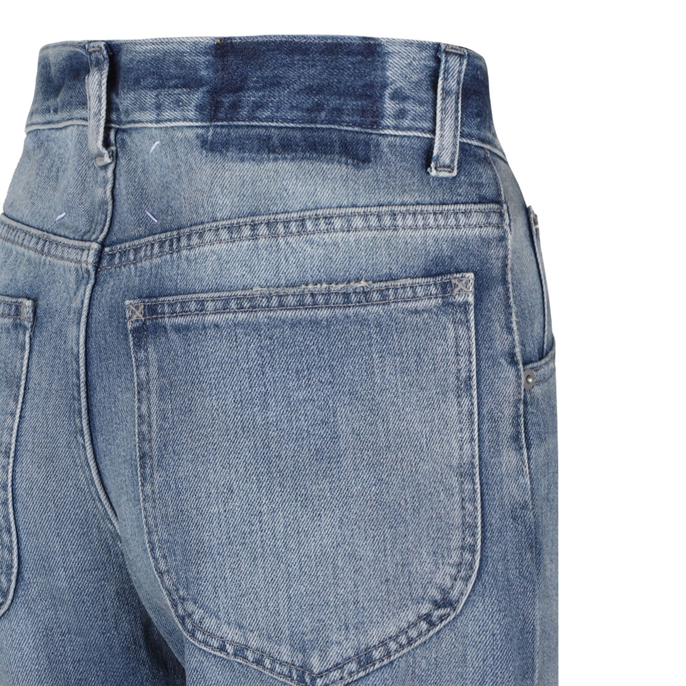 MAISON MARGIELA Women's Cotton Denim Jeans - Perfect Fit