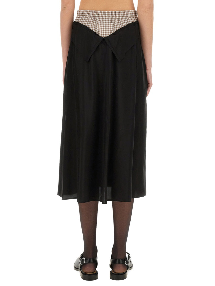 MAISON MARGIELA Viscose Mini Skirt for Women