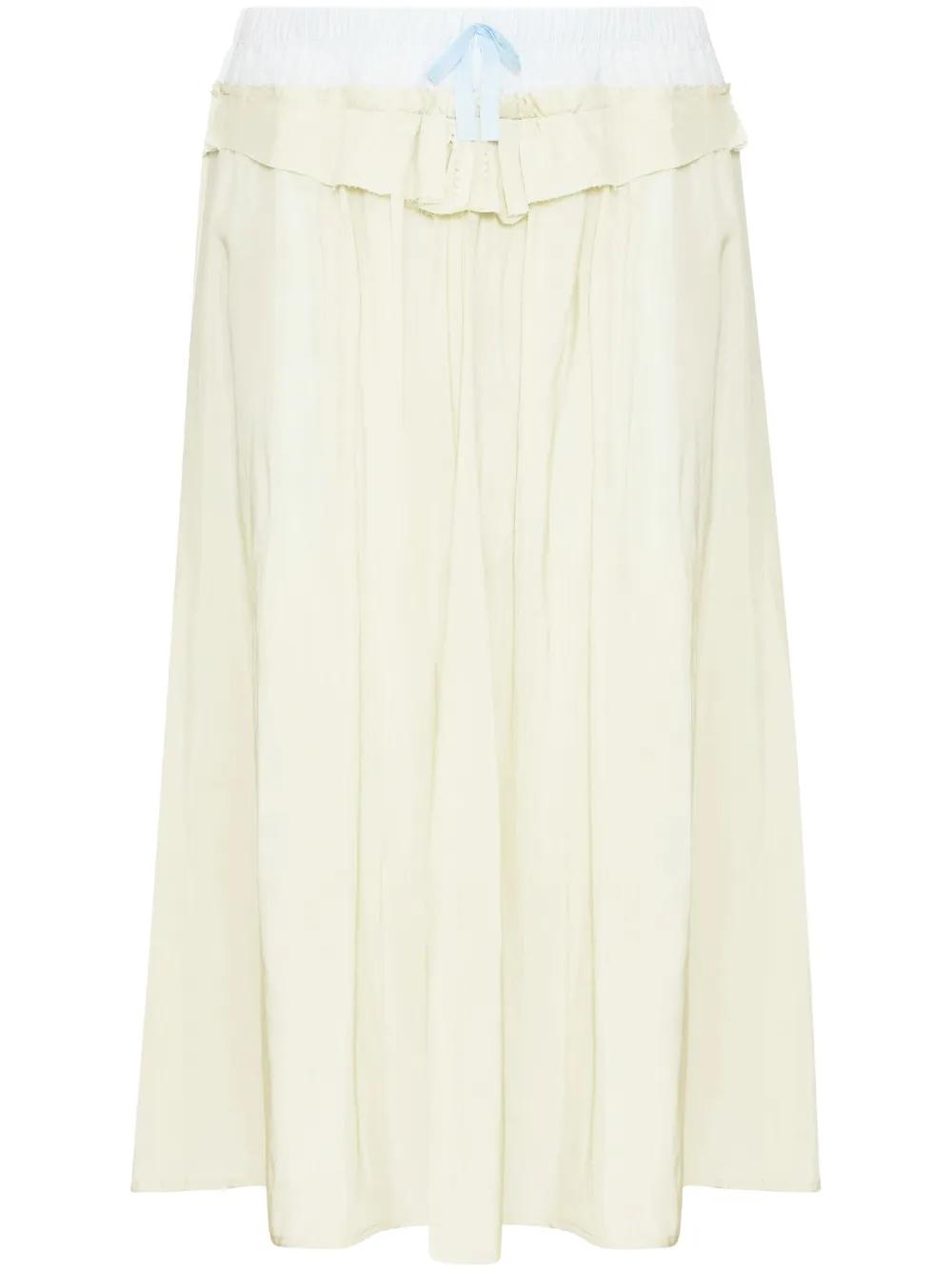 MAISON MARGIELA Anonymity of the Lining Midi Skirt