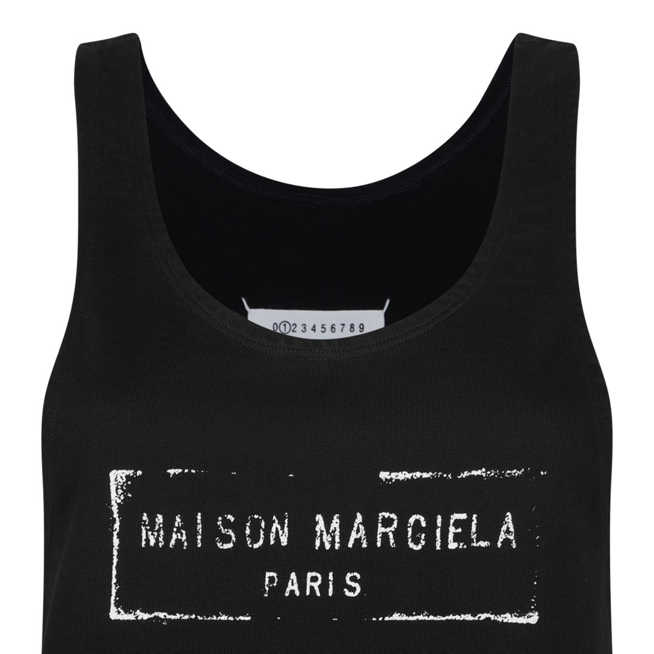 MAISON MARGIELA Elegant Viscose Cotton Mini Top for Women