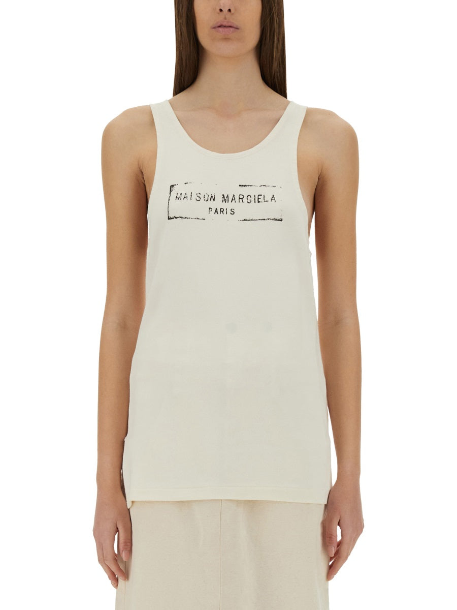 MAISON MARGIELA Luxurious Viscose Cotton Women's Top