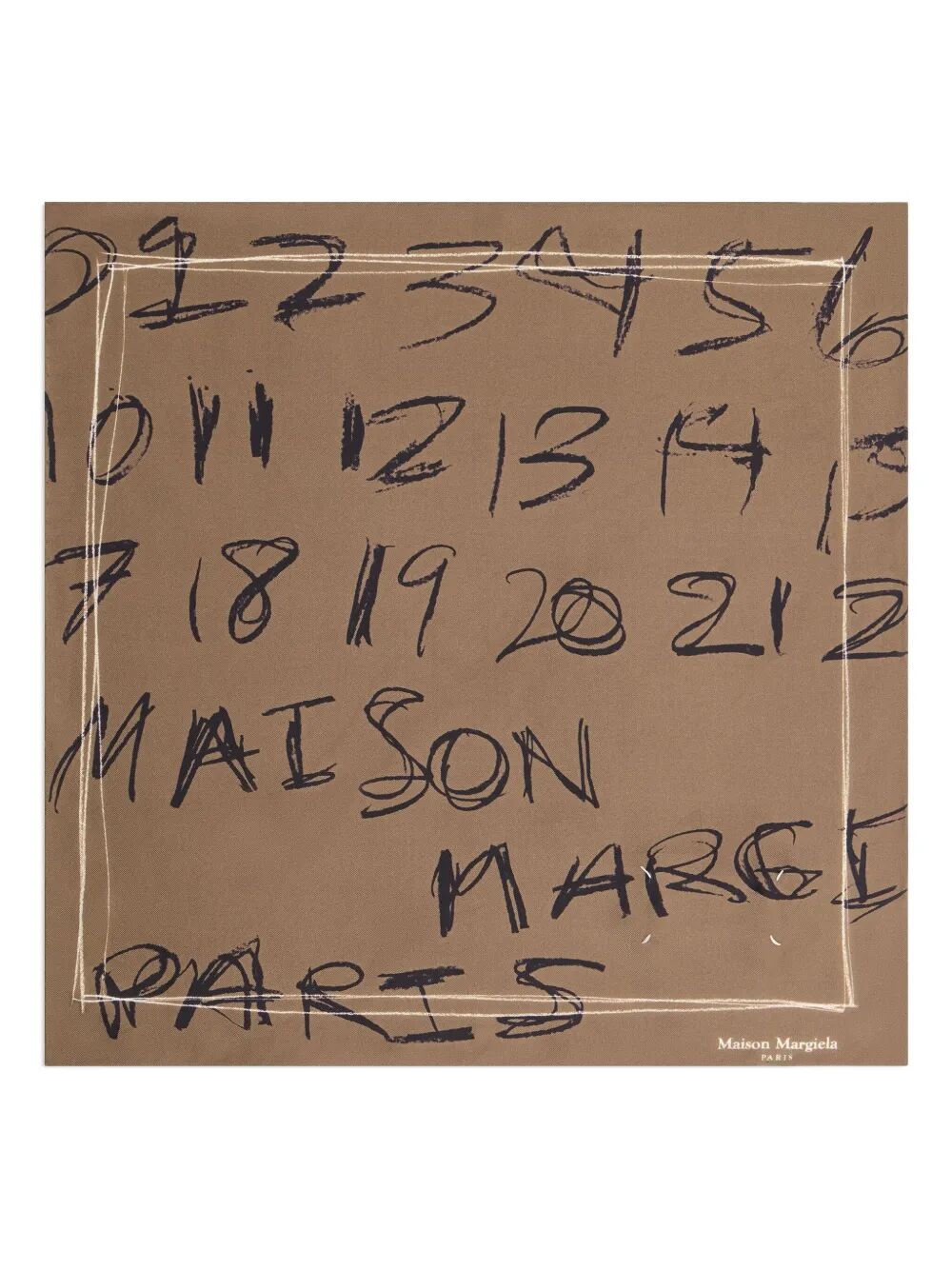 MAISON MARGIELA Elegant Foulard Style