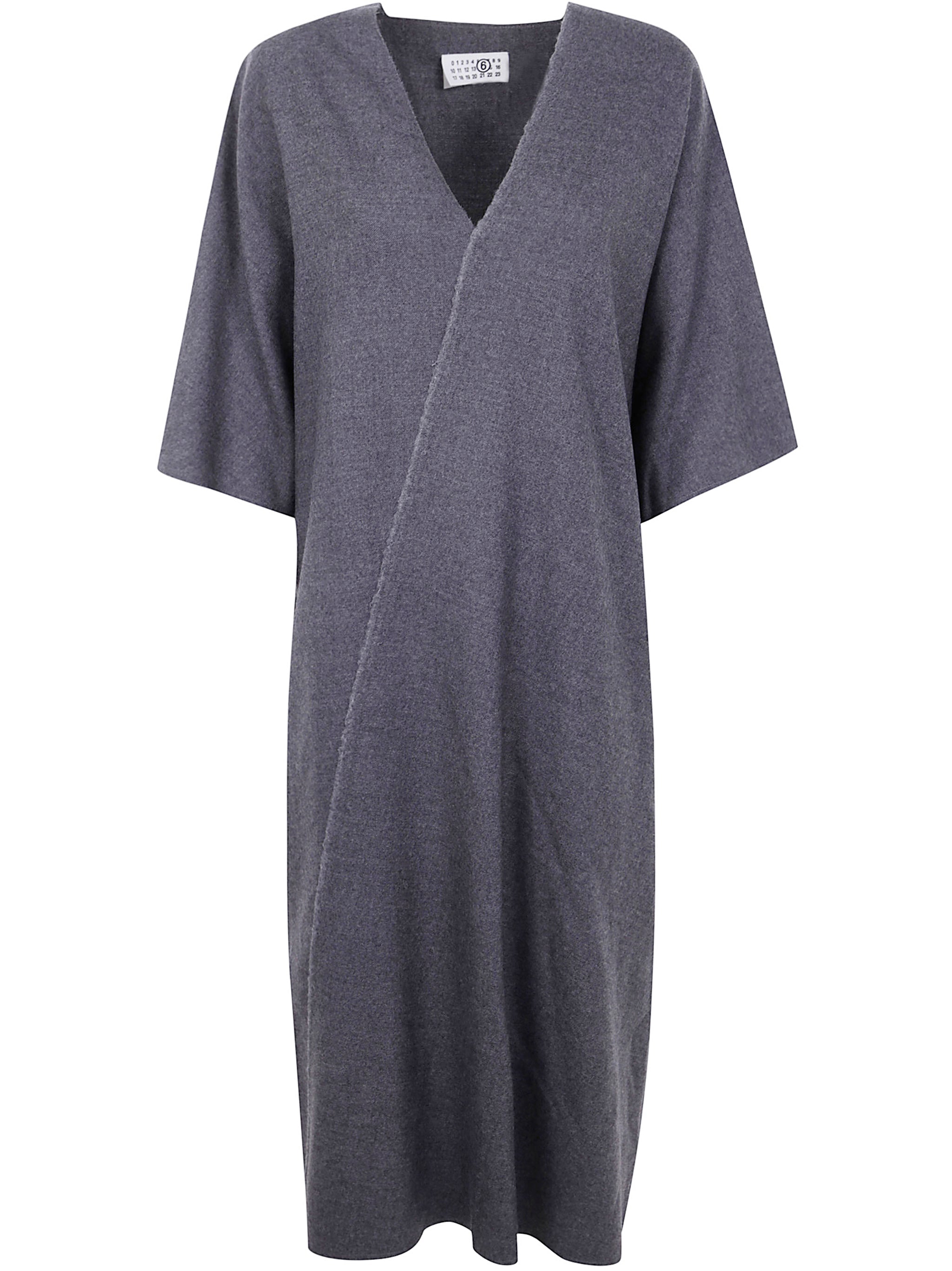 MM6 MAISON MARGIELA Virgin Wool Dress for Women - Fall/Winter 2025 Collection